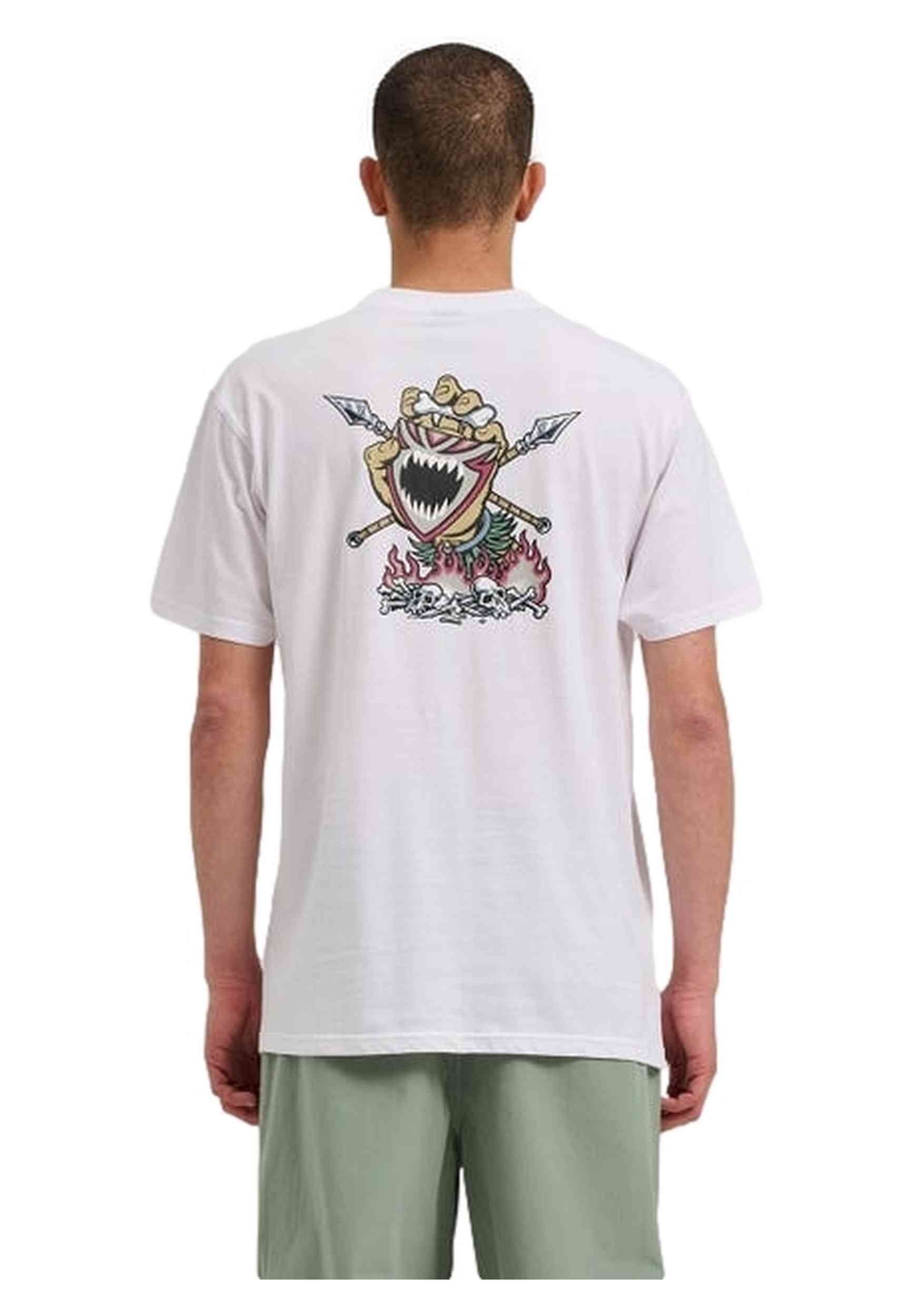 CAMISETA SANTA CRUZ BLANCA SALBA SCREAMING WITCH DOC TEE