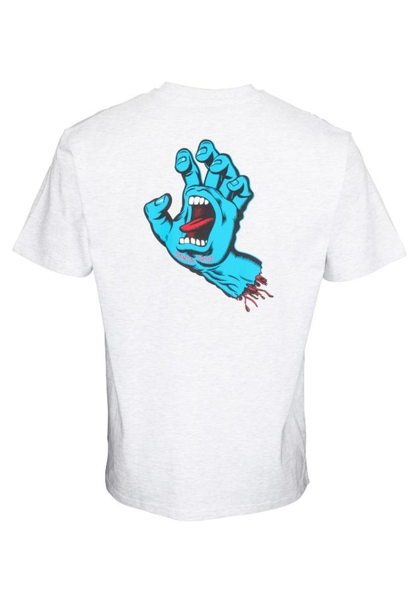 CAMISETA SANTA CRUZ BLANCA SCREAMING HAND CHEST - AREA ZERO