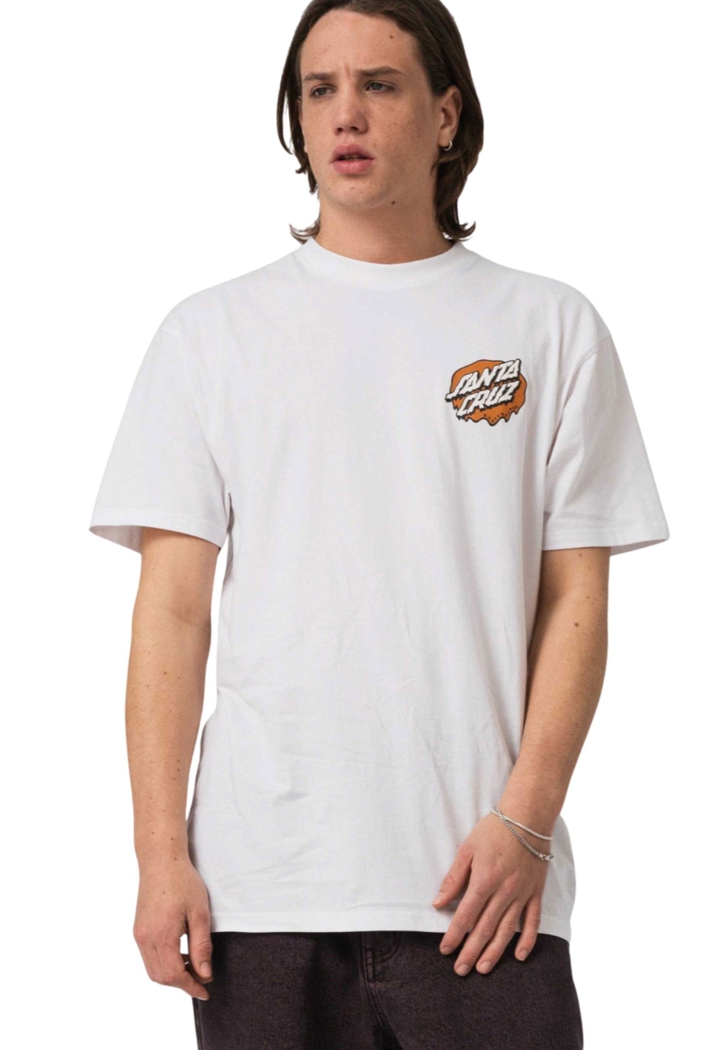 CAMISETA SANTA CRUZ BLANCA SLIME SCREAM TEE - AREA ZERO