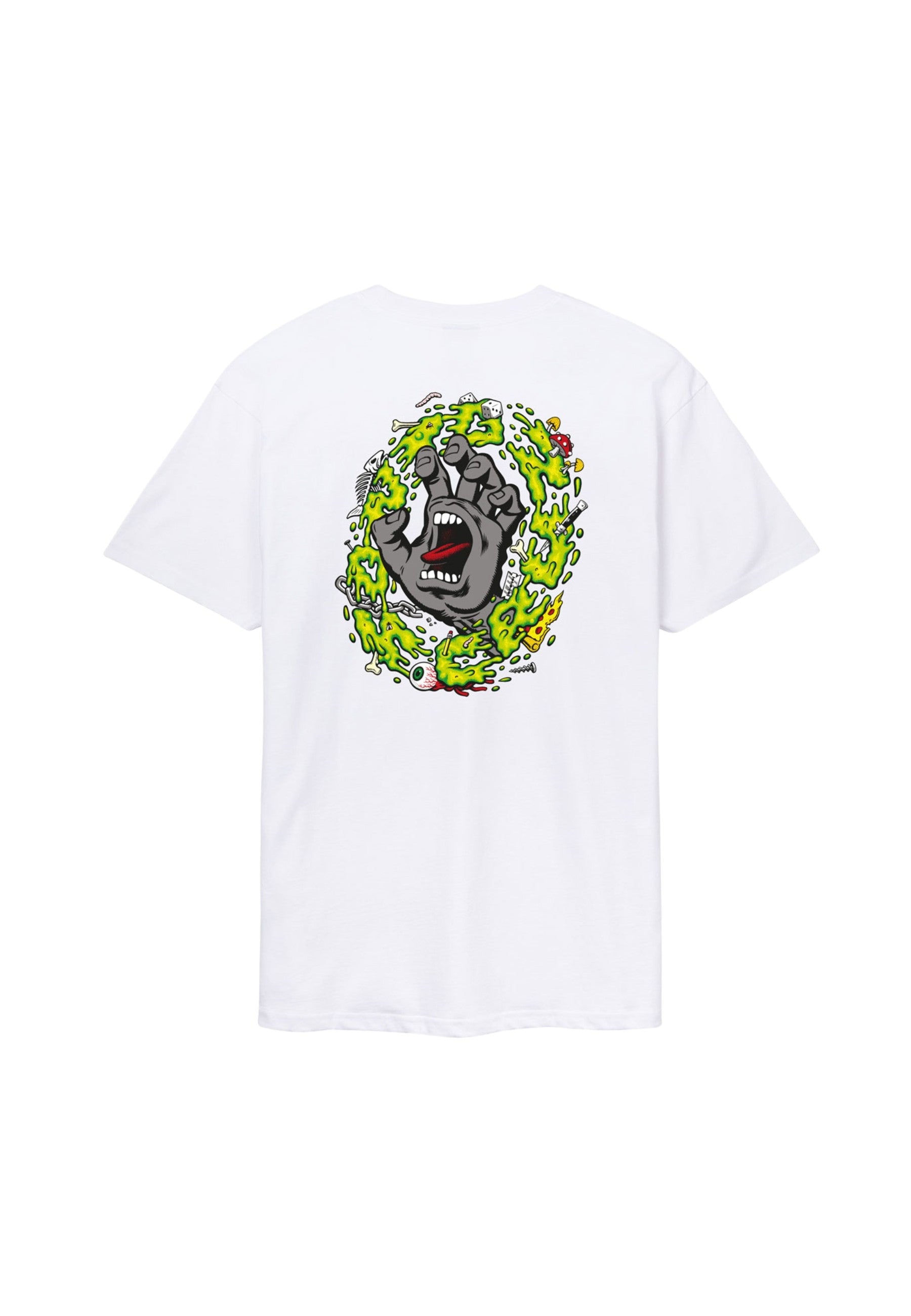CAMISETA SANTA CRUZ BLANCA SLIME SCREAM TEE