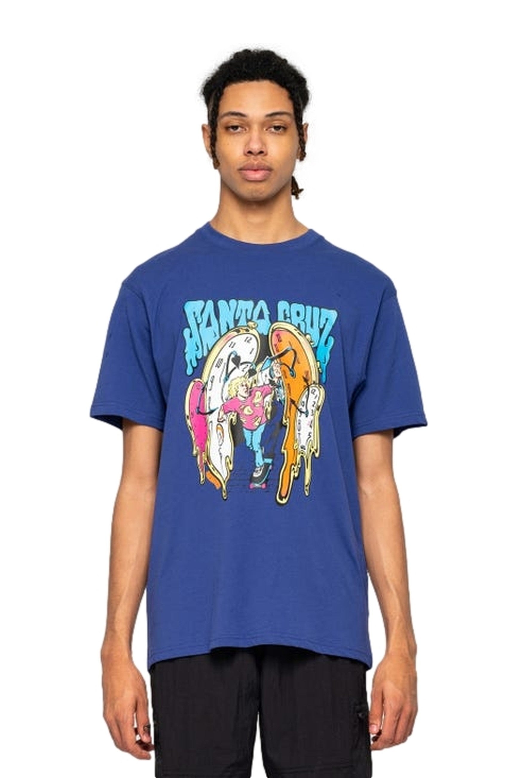 CAMISETA SANTA CRUZ MARINO GRABKE MELTING CLOCKS TEE