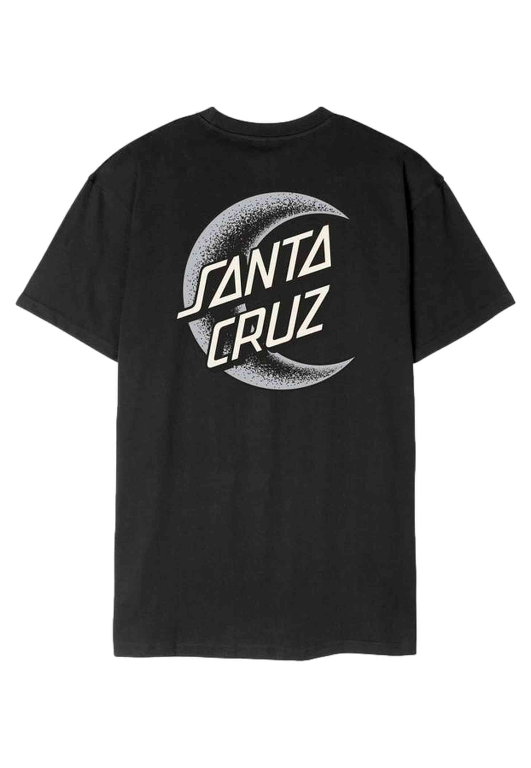 CAMISETA SANTA CRUZ NEGRA CRESCENT MOON CHEST TEE