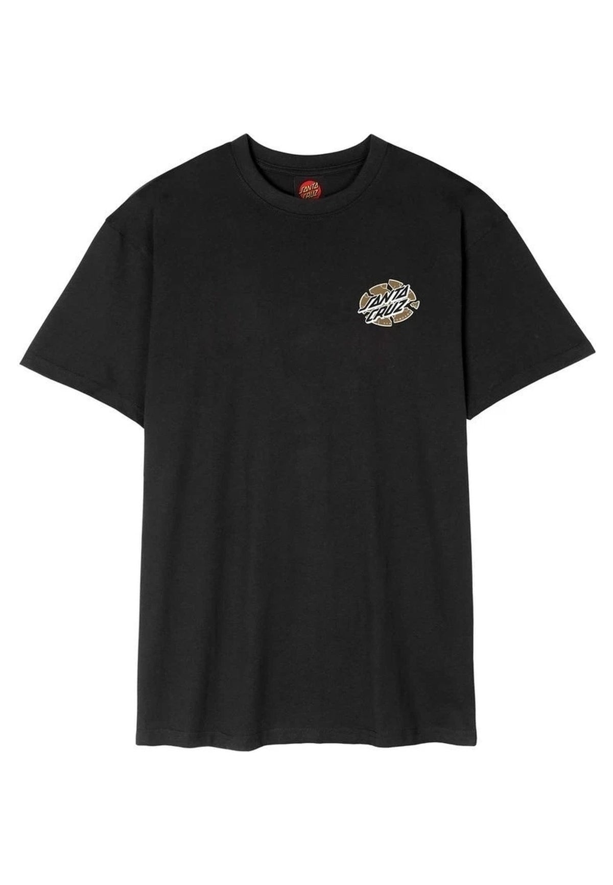 CAMISETA SANTA CRUZ NEGRA GRABKE EXPLODING DOT TEE