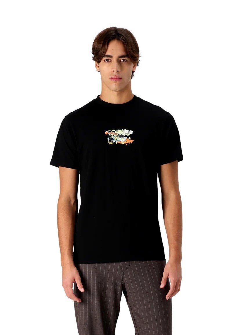 CAMISETA SANTA CRUZ NEGRA MEEK SCRATCHED SLASHER FRONT - AREA ZERO