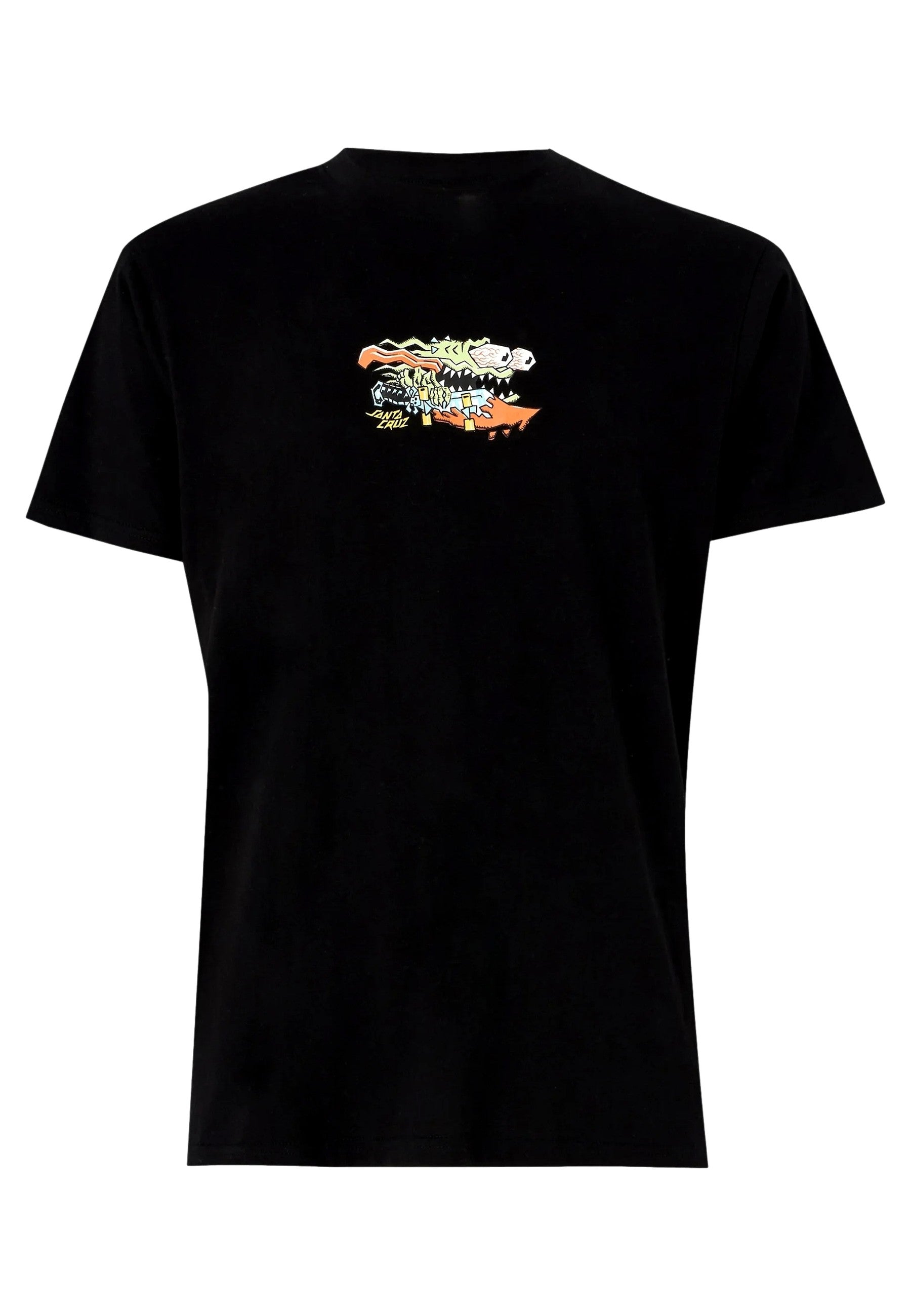 CAMISETA SANTA CRUZ NEGRA MEEK SCRATCHED SLASHER FRONT
