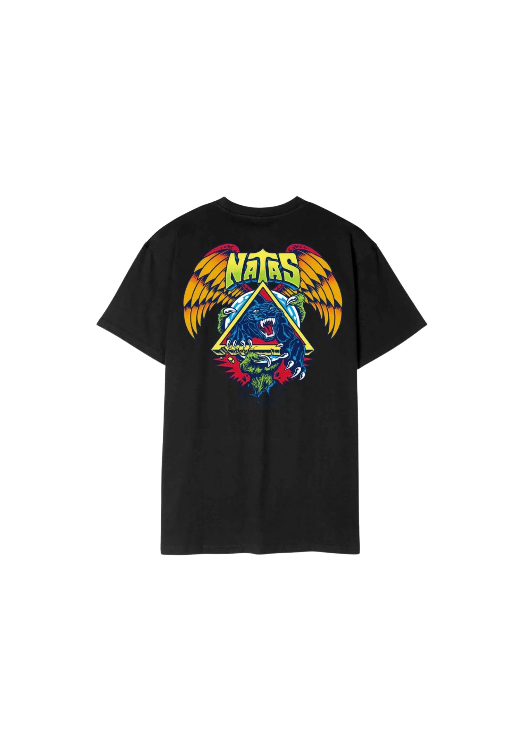 CAMISETA SANTA CRUZ NEGRA NATAS SC PANTHER TEE
