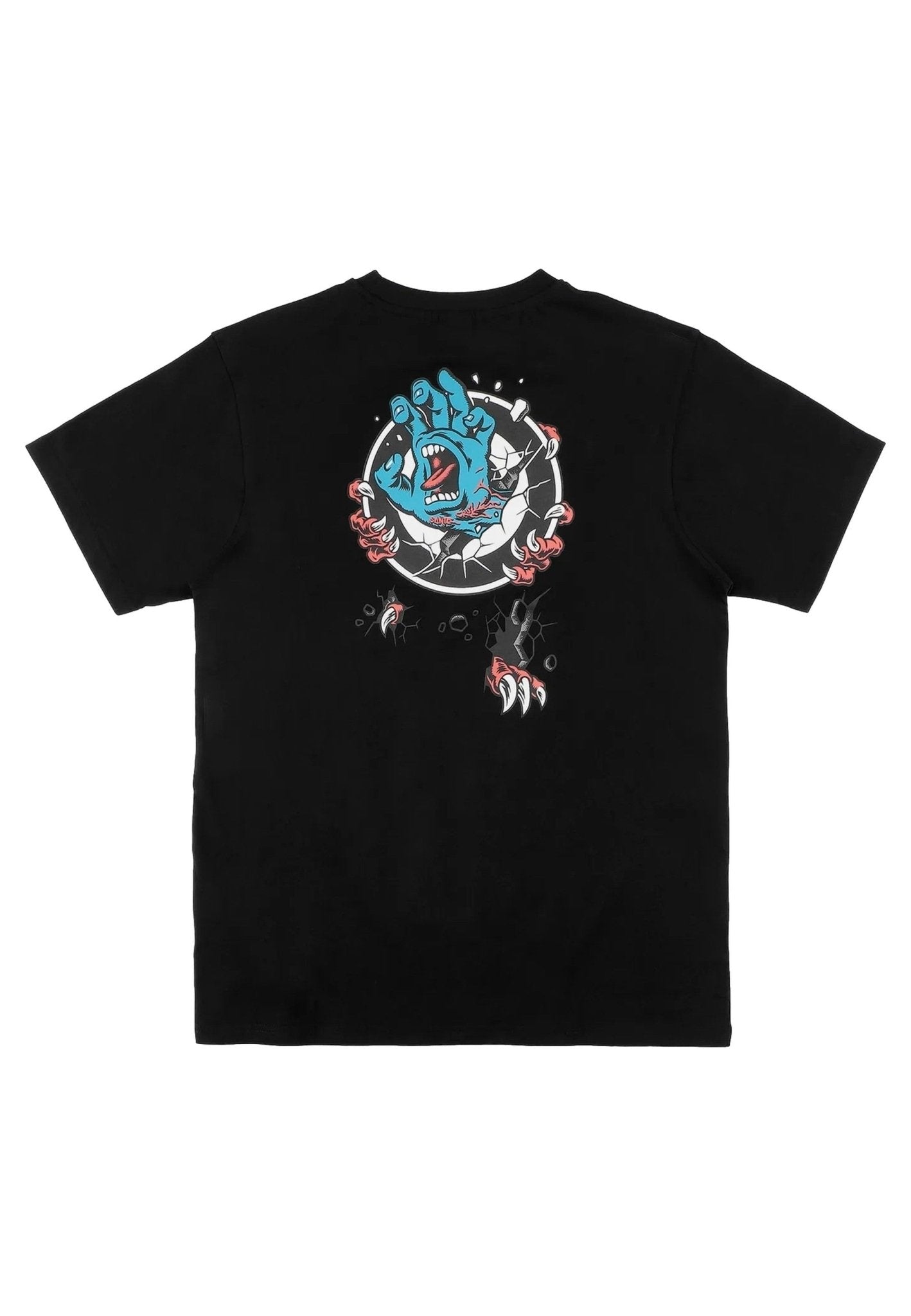 CAMISETA SANTA CRUZ NEGRA ROSKOPP SCREAMING TARGET TEE - AREA ZERO