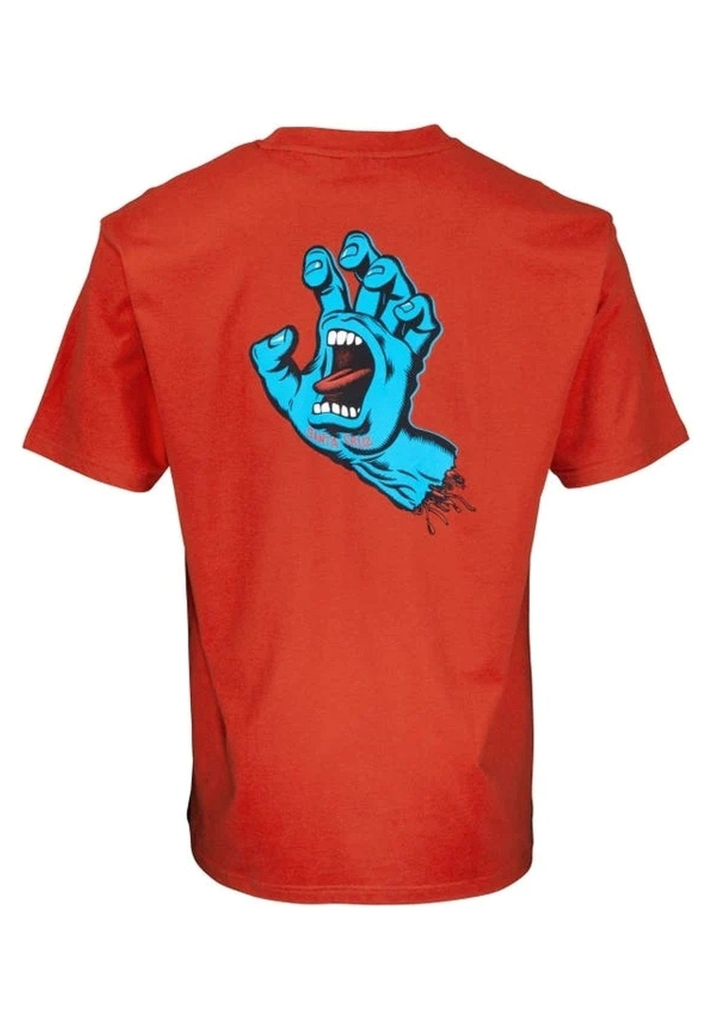 CAMISETA SANTA CRUZ ROJA SCREAMING HAND CHEST TEE - AREA ZERO