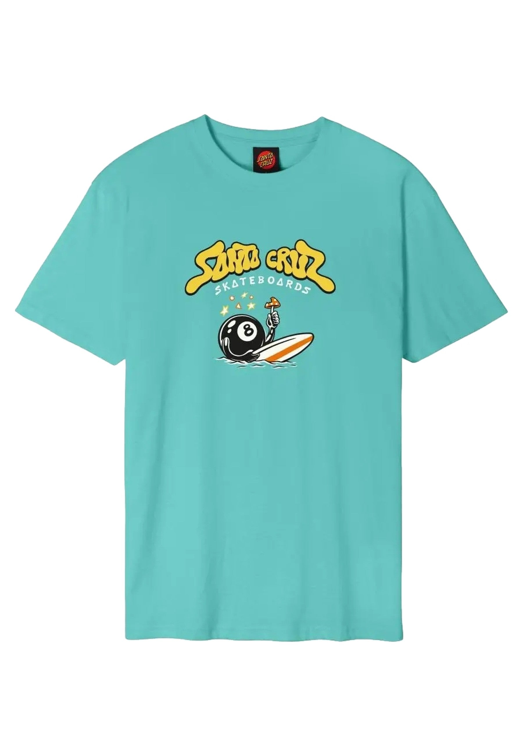 CAMISETA SANTA CRUZ TURQUESA WINKOWSKI SURF FRONT TEE