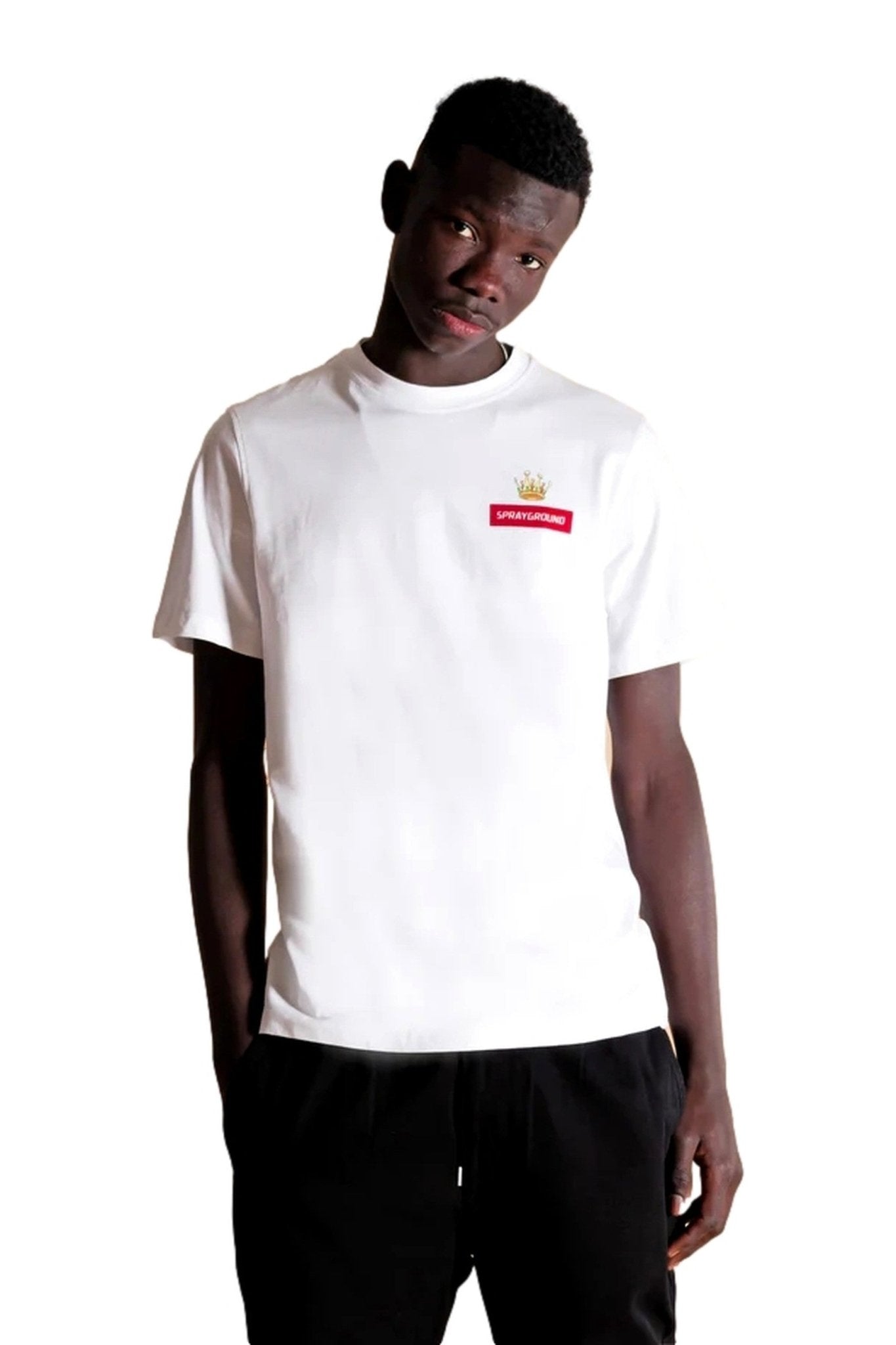 CAMISETA SPRAYGROUND BLANCA ASTROMANE JUMP TEE - AREA ZERO