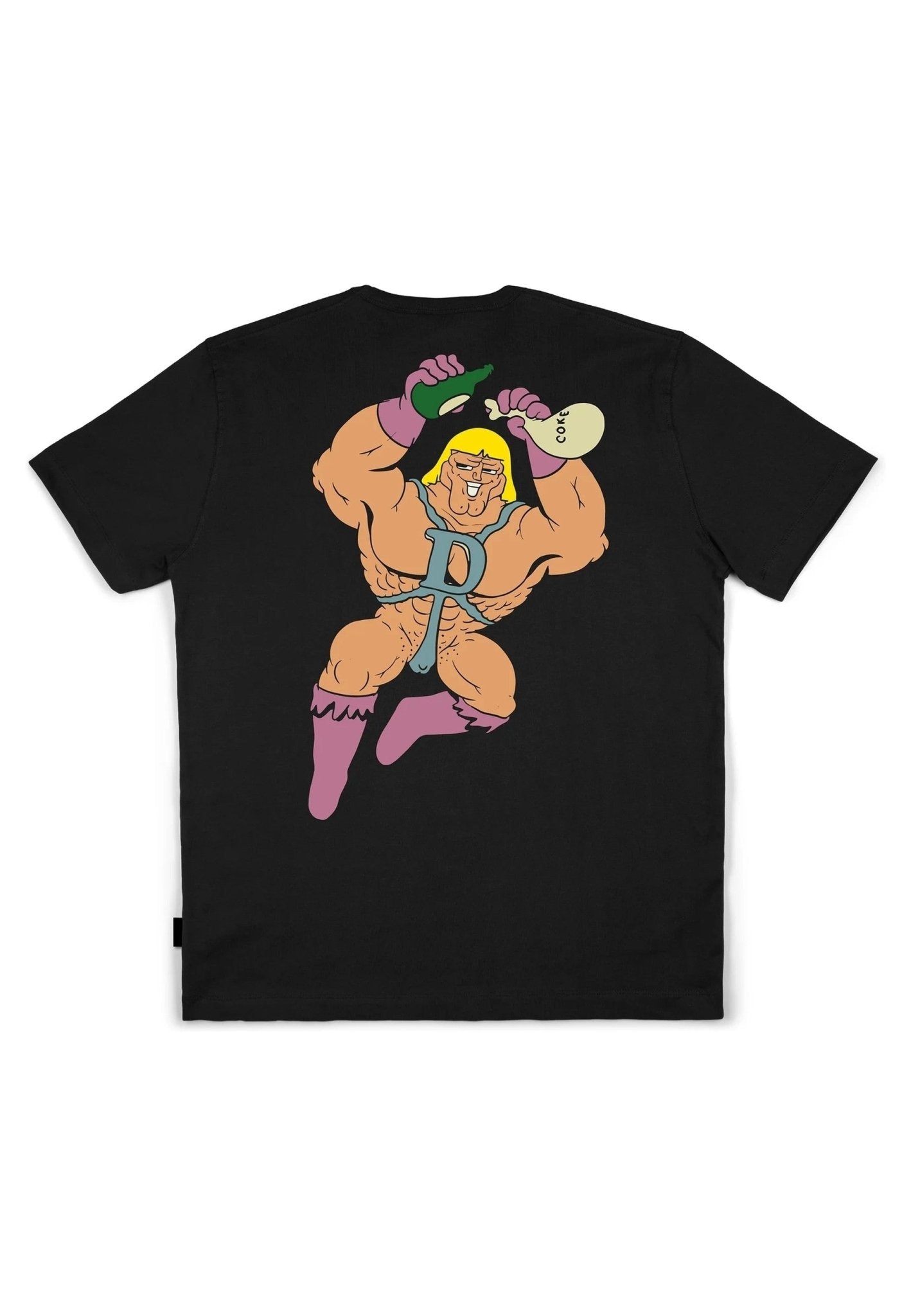 CAMISETA THE DUDES NEGRA KNIGHT TEE - AREA ZERO