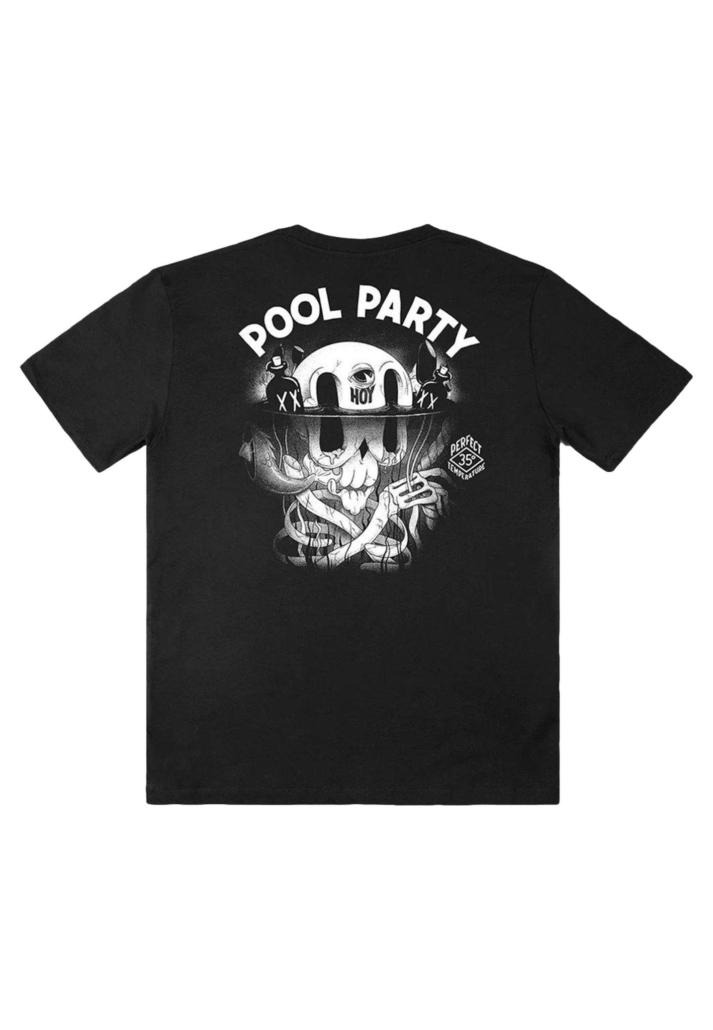 CAMISETA THE DUDES NEGRA POOL PARTY CLASSIC TEE - AREA ZERO