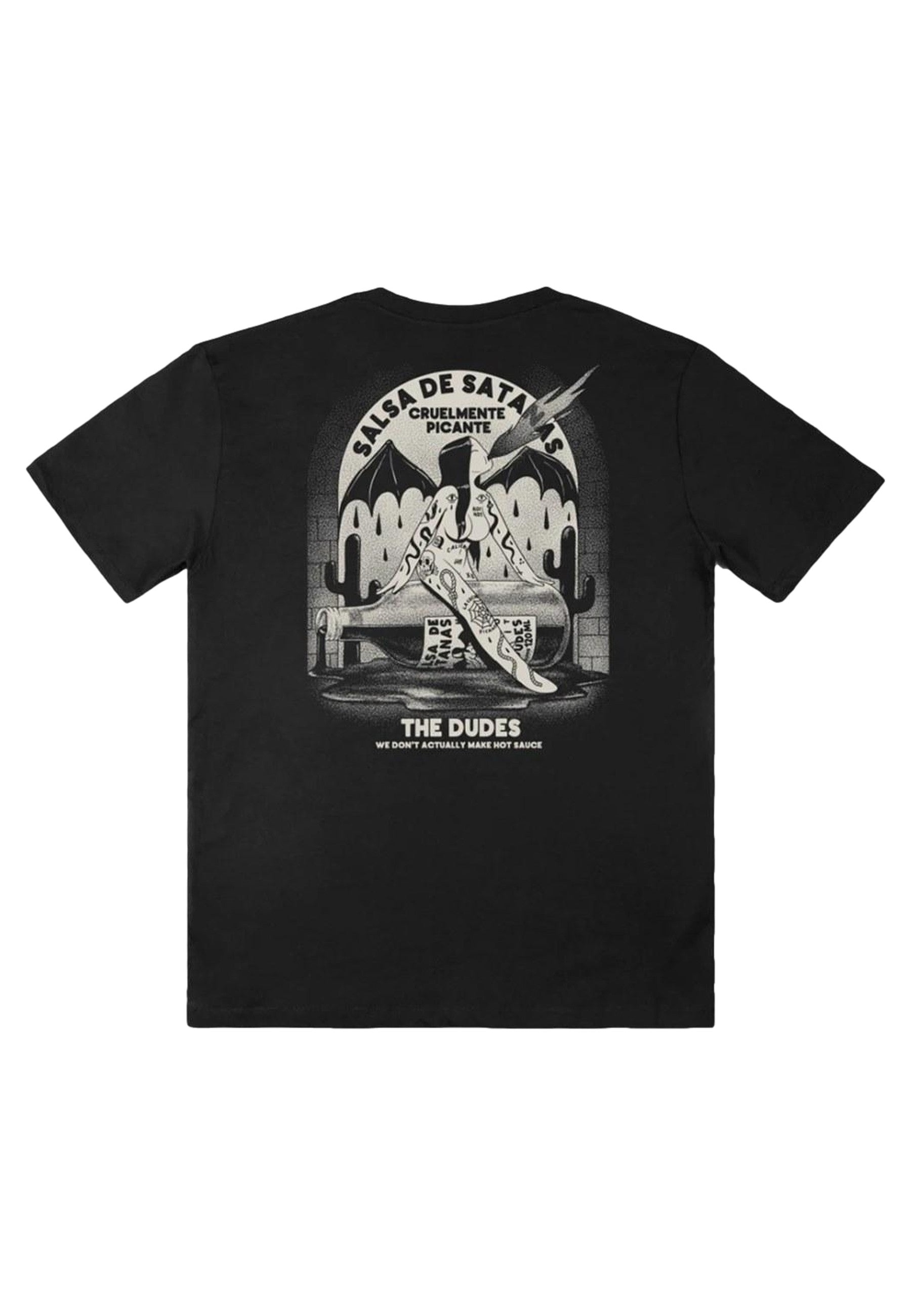 CAMISETA THE DUDES NEGRA SALSA CLASSIC TEE