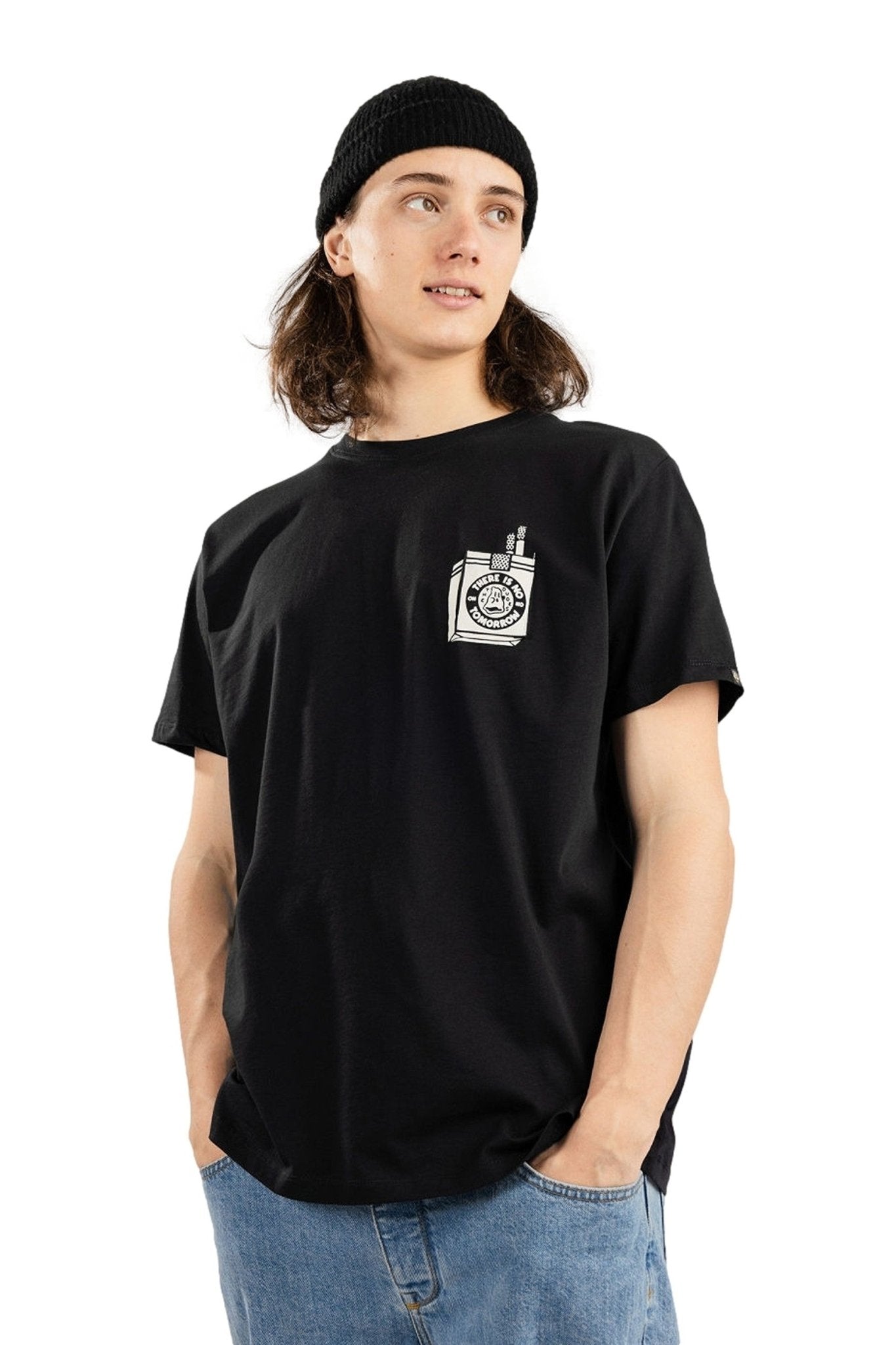 CAMISETA THE DUDES NEGRA TOO SHORT TEE - AREA ZERO