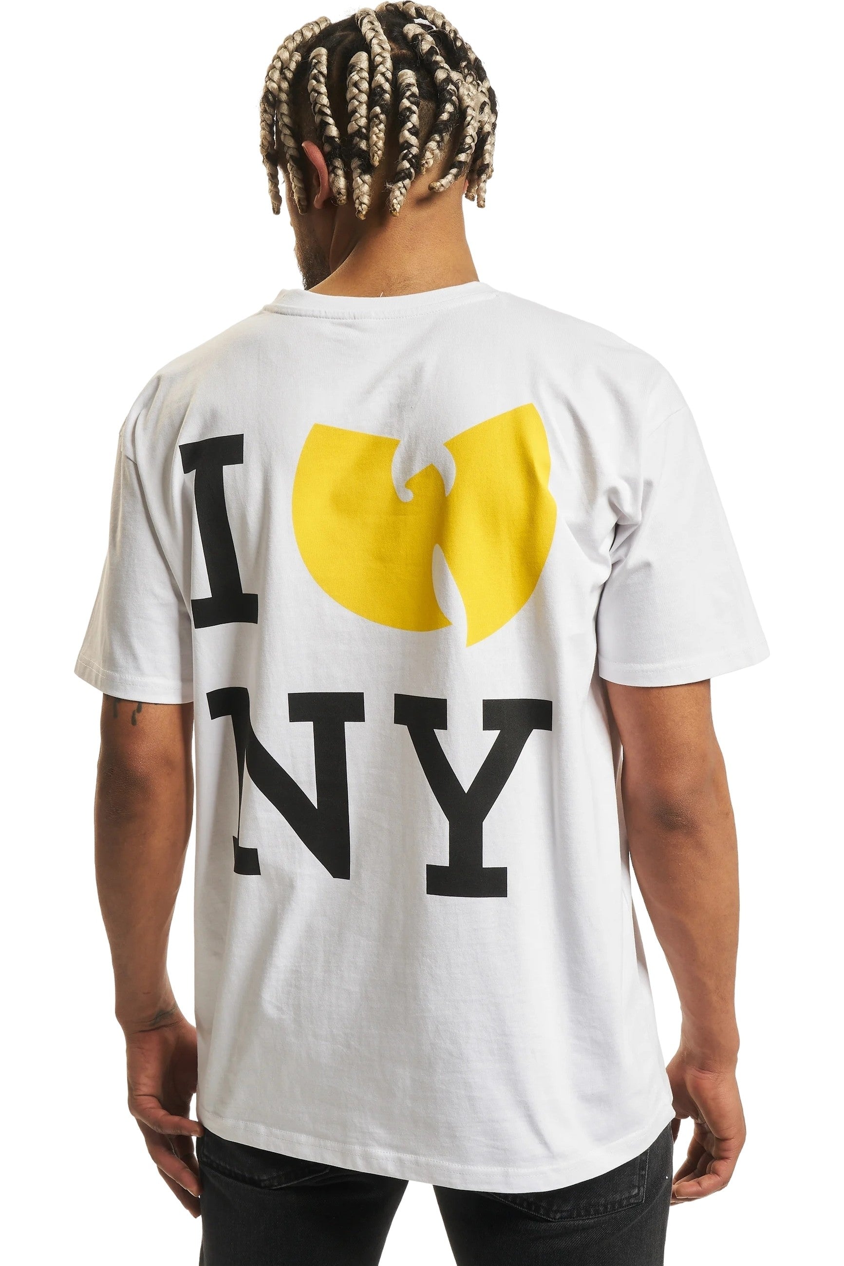 CAMISETA UPSCALE BLANCA WU TANG LOVES NY OVERSIZED TEE