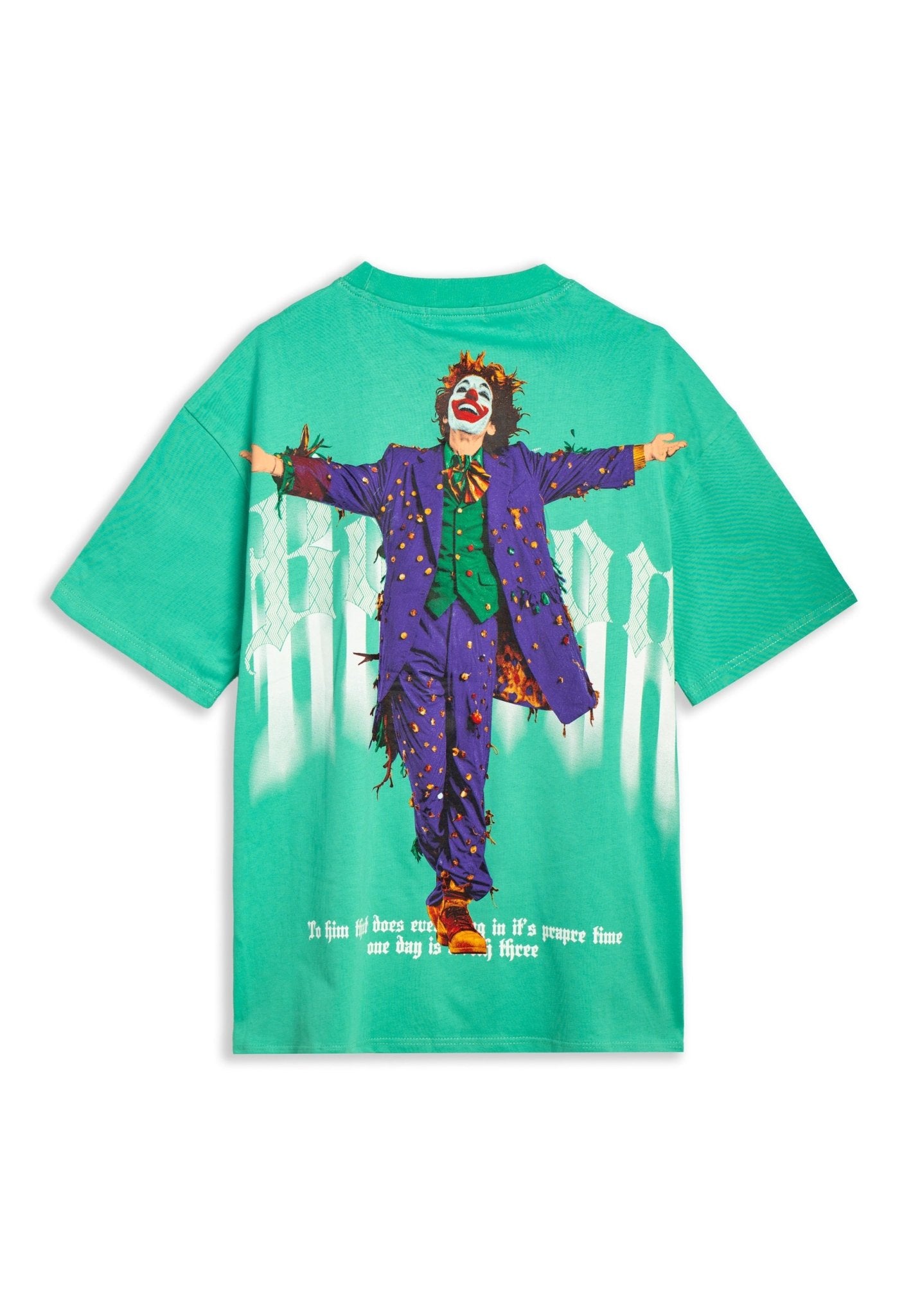 CAMISETA VERDE BOSTON CLOWN TEE - AREA ZERO