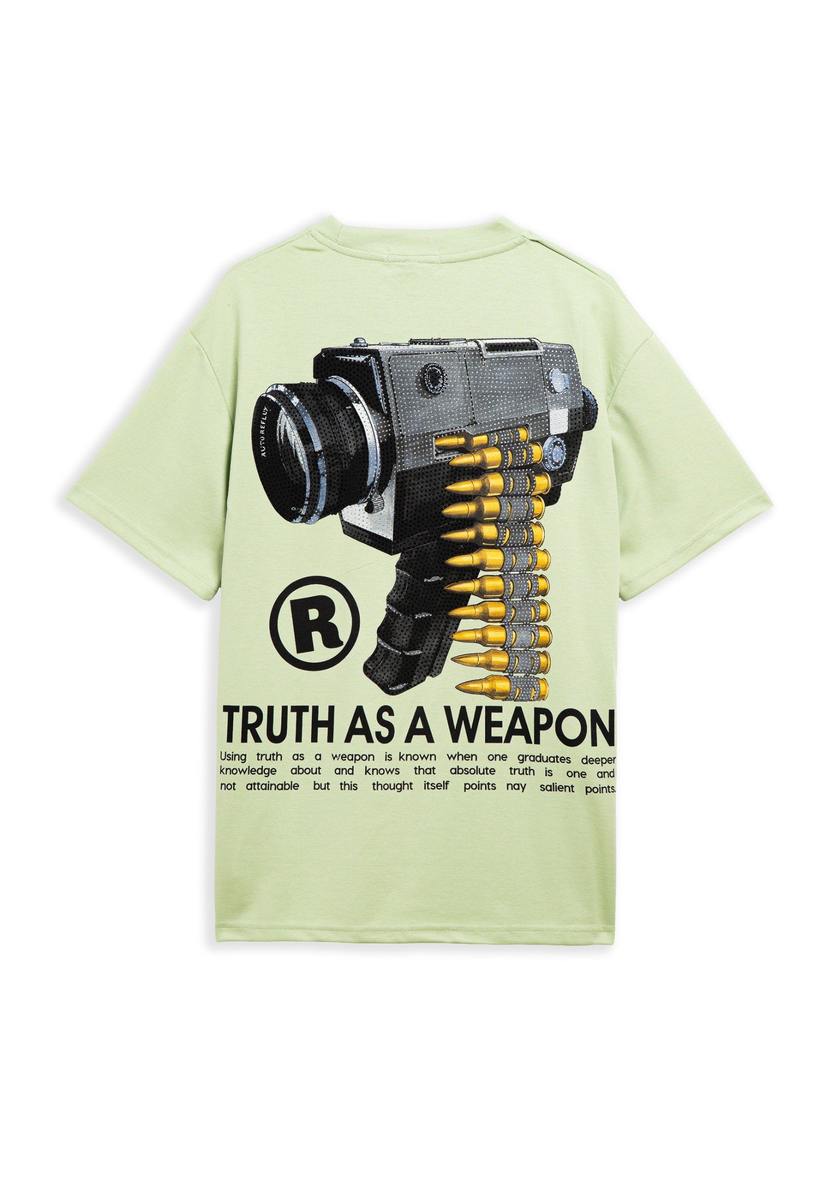CAMISETA VERDE TRUTH AS A WEAPON DIAMOND TEE