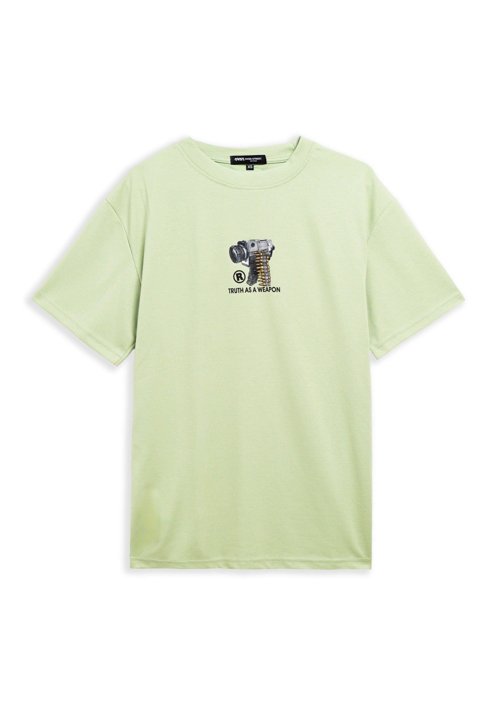 CAMISETA VERDE TRUTH AS A WEAPON DIAMOND TEE