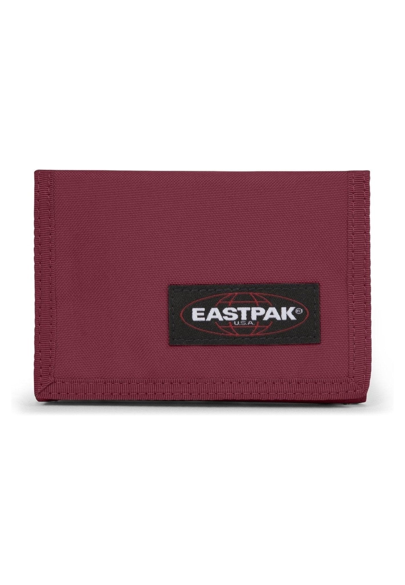 CARTERA EASTPAK BUSHY BURGUNDY NYLON VELCRO CREW WALLET - AREA ZERO