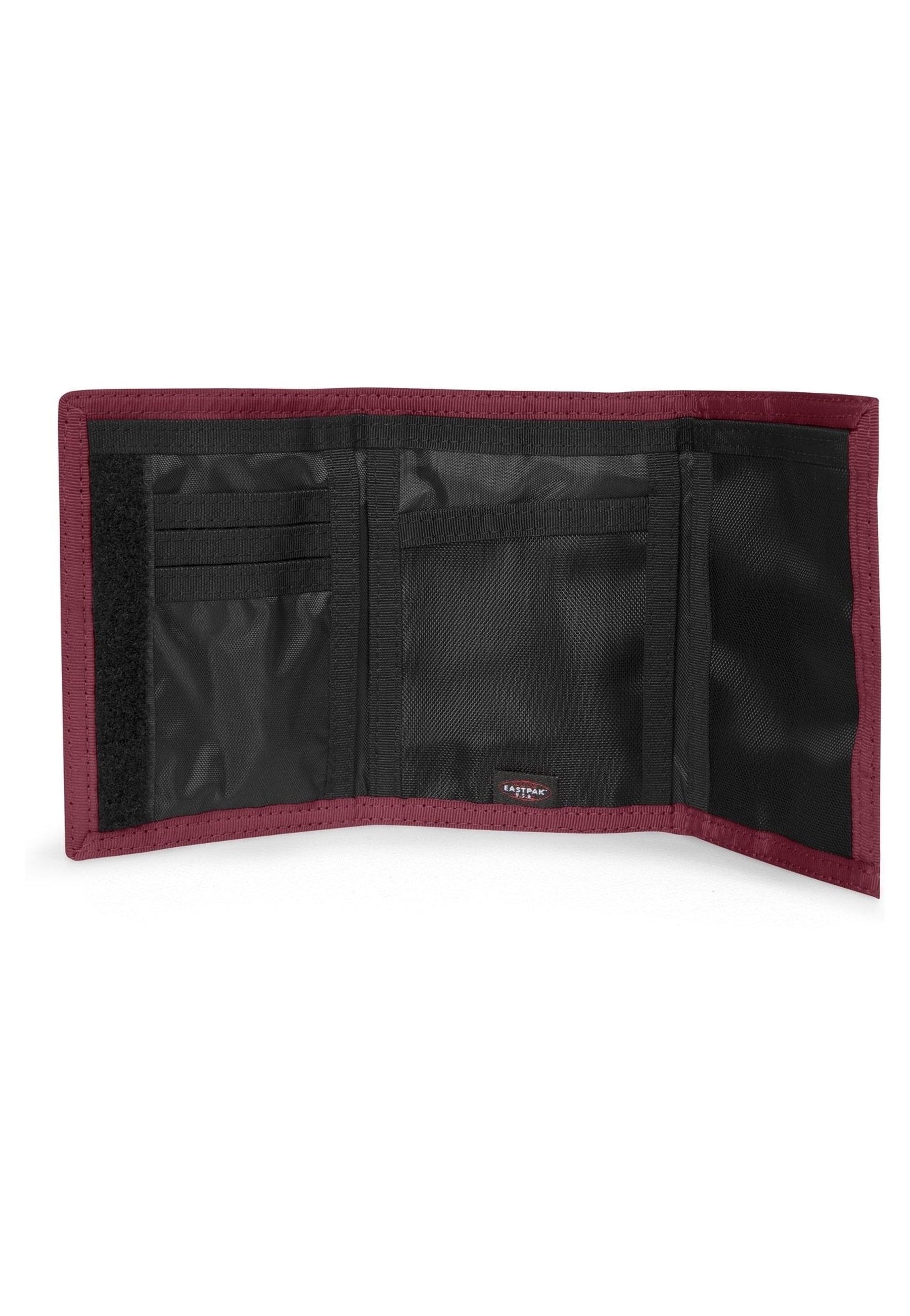 CARTERA EASTPAK BUSHY BURGUNDY NYLON VELCRO CREW WALLET