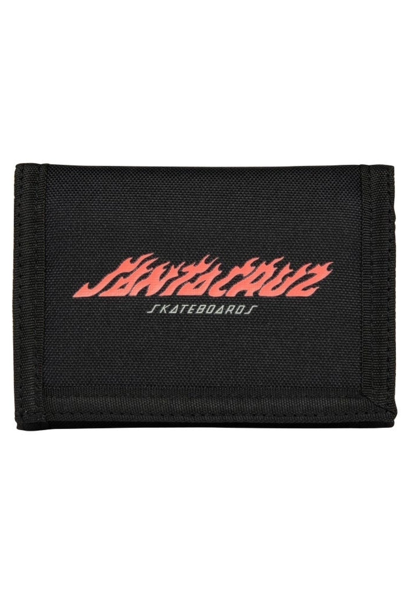 CARTERA SANTA CRUZ NEGRA FLAME STRIP WALLET - AREA ZERO