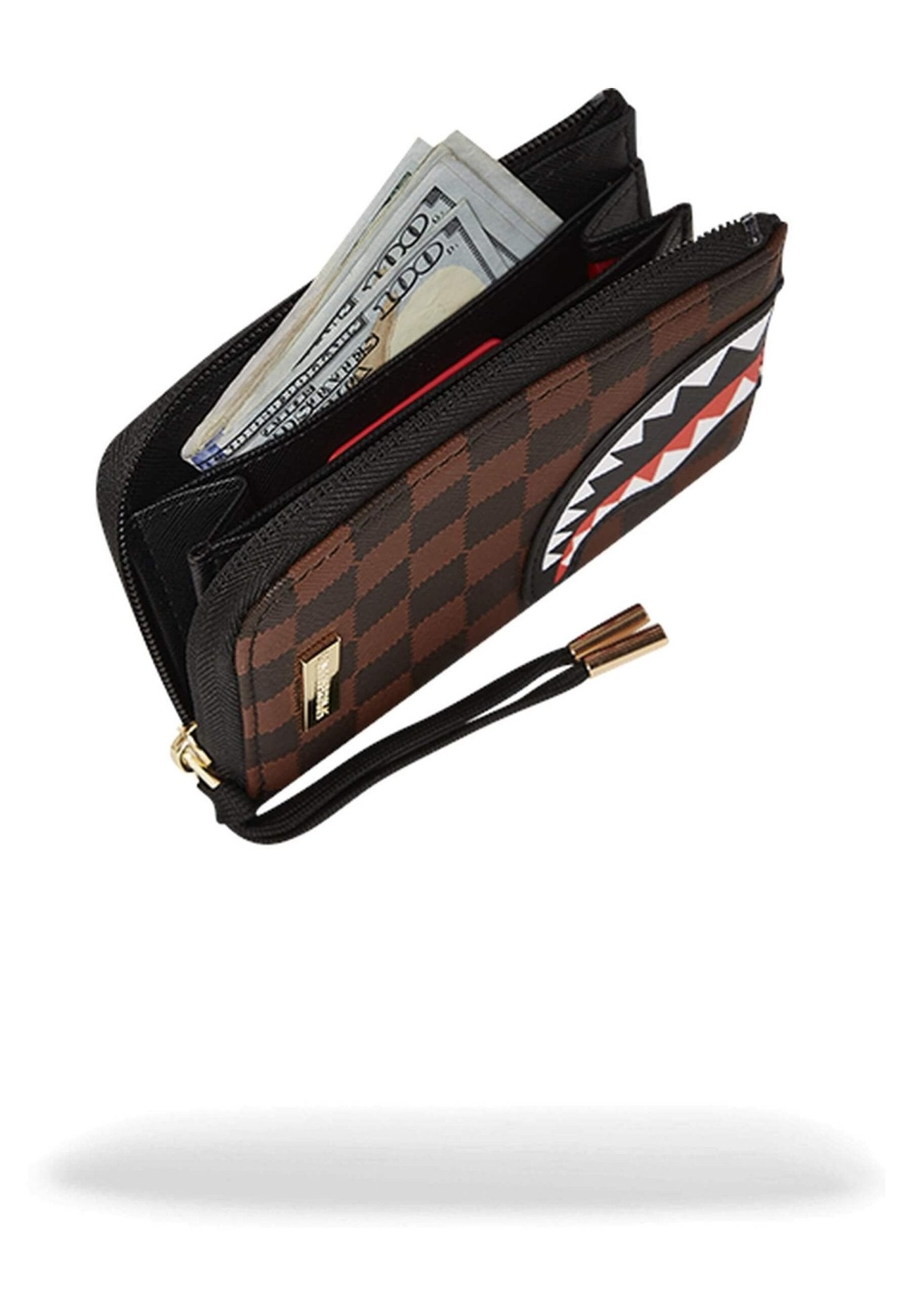 CARTERA SPRAYGROUND MARRON SAWTOOTH SHARKS IN PARIS WALLET - AREA ZERO