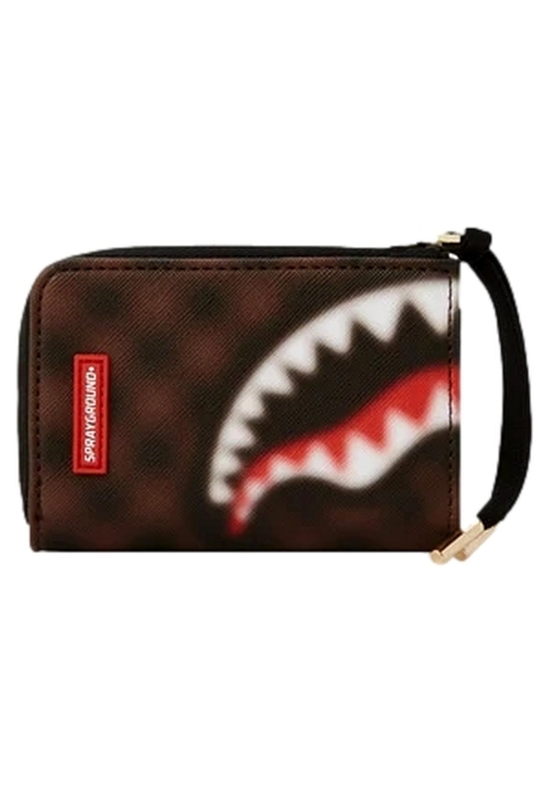CARTERA SPRAYGROUND MARRON SHARKS IN PARIS BLUR WALLET