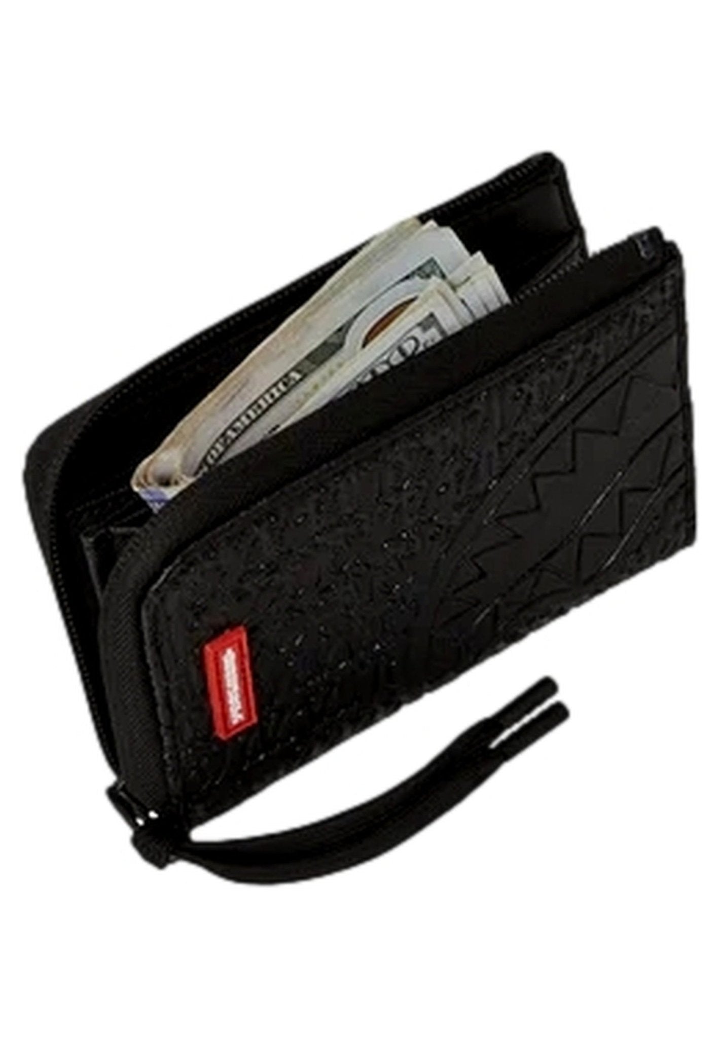 CARTERA SPRAYGROUND NEGRA VATO TYPE WALLET - AREA ZERO