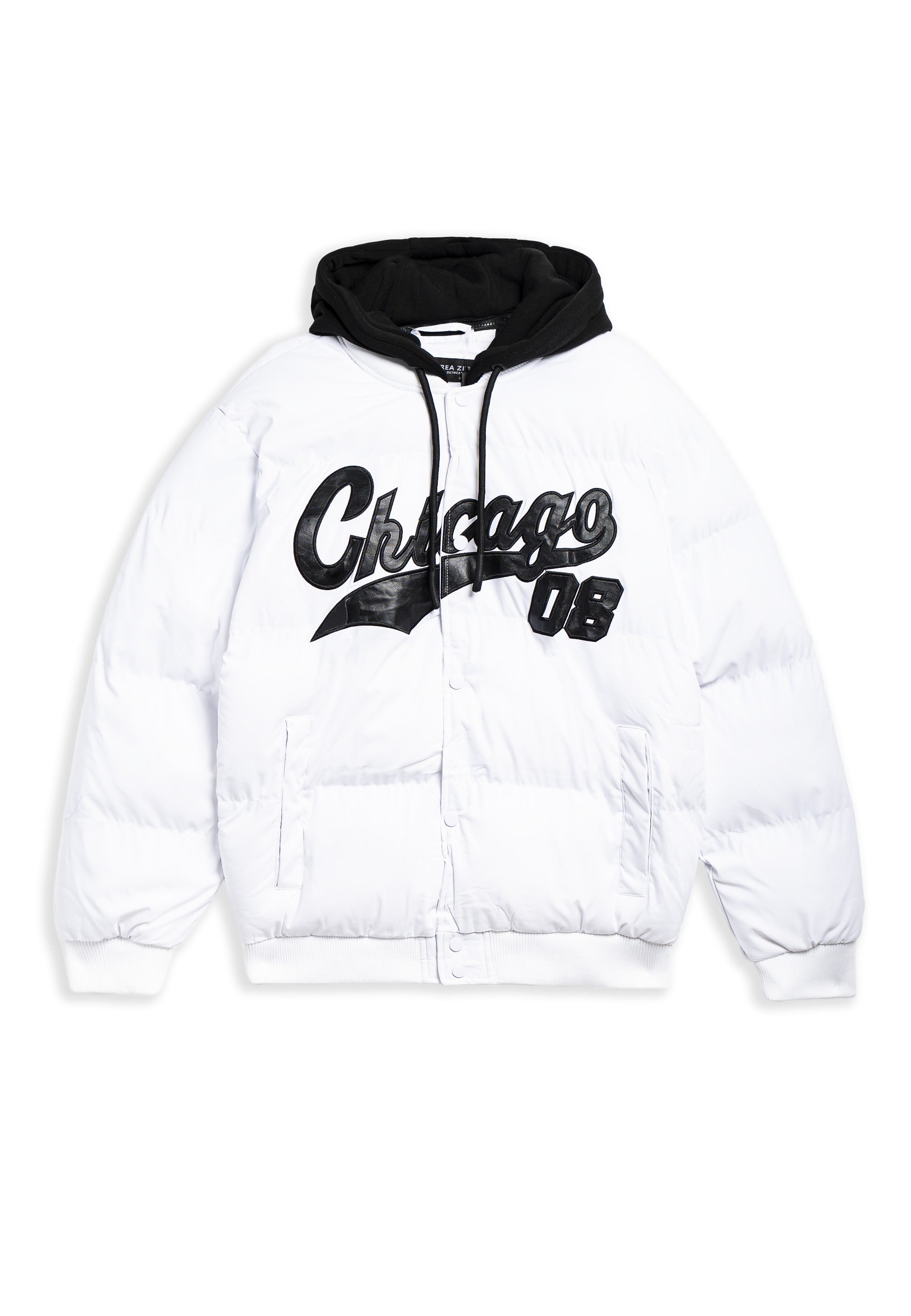 CAZADORA AREA ZERO BLANCA CHICAGO PADDED JACKET