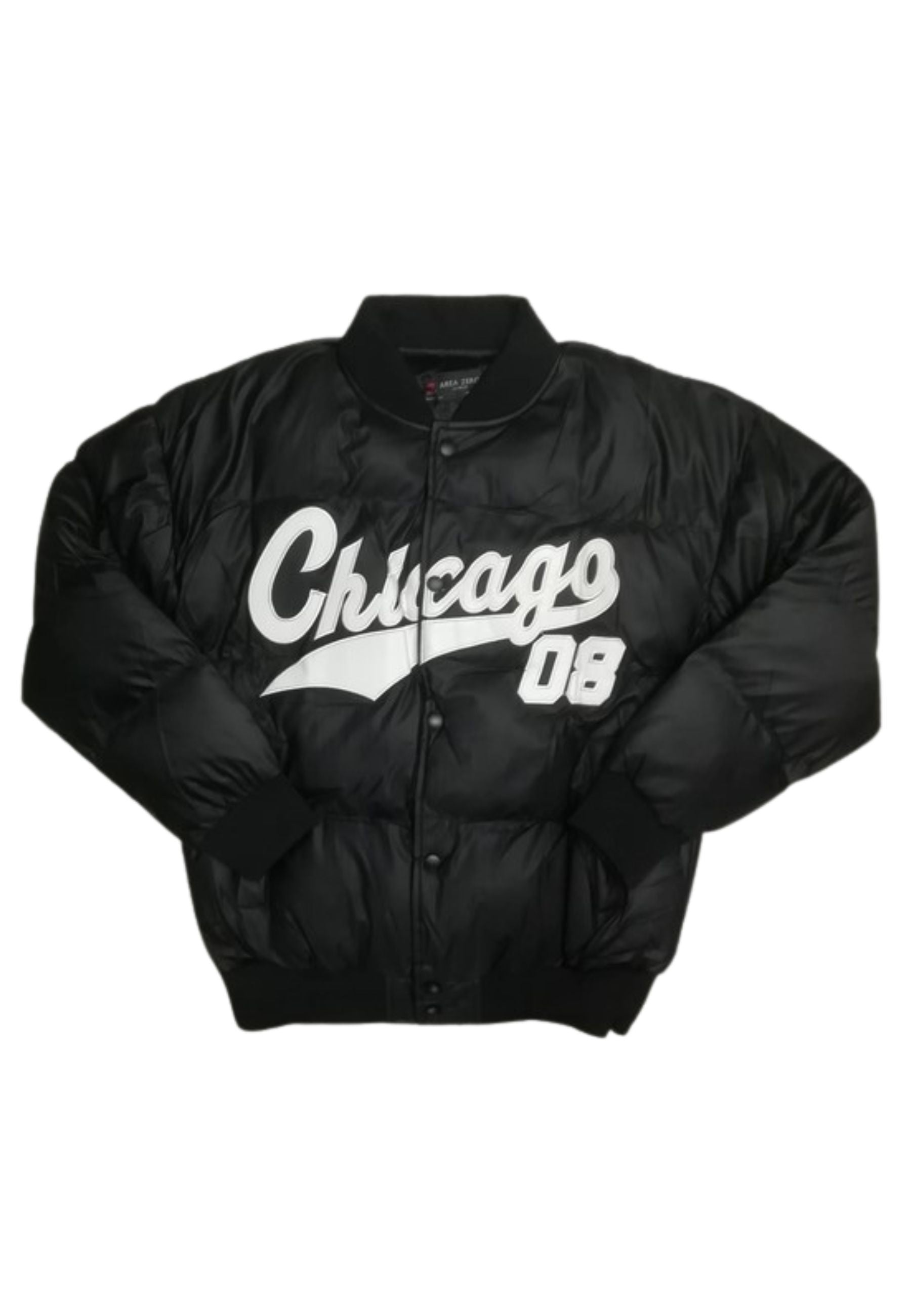 CAZADORA NEGRA CHICAGO PADDED JACKET