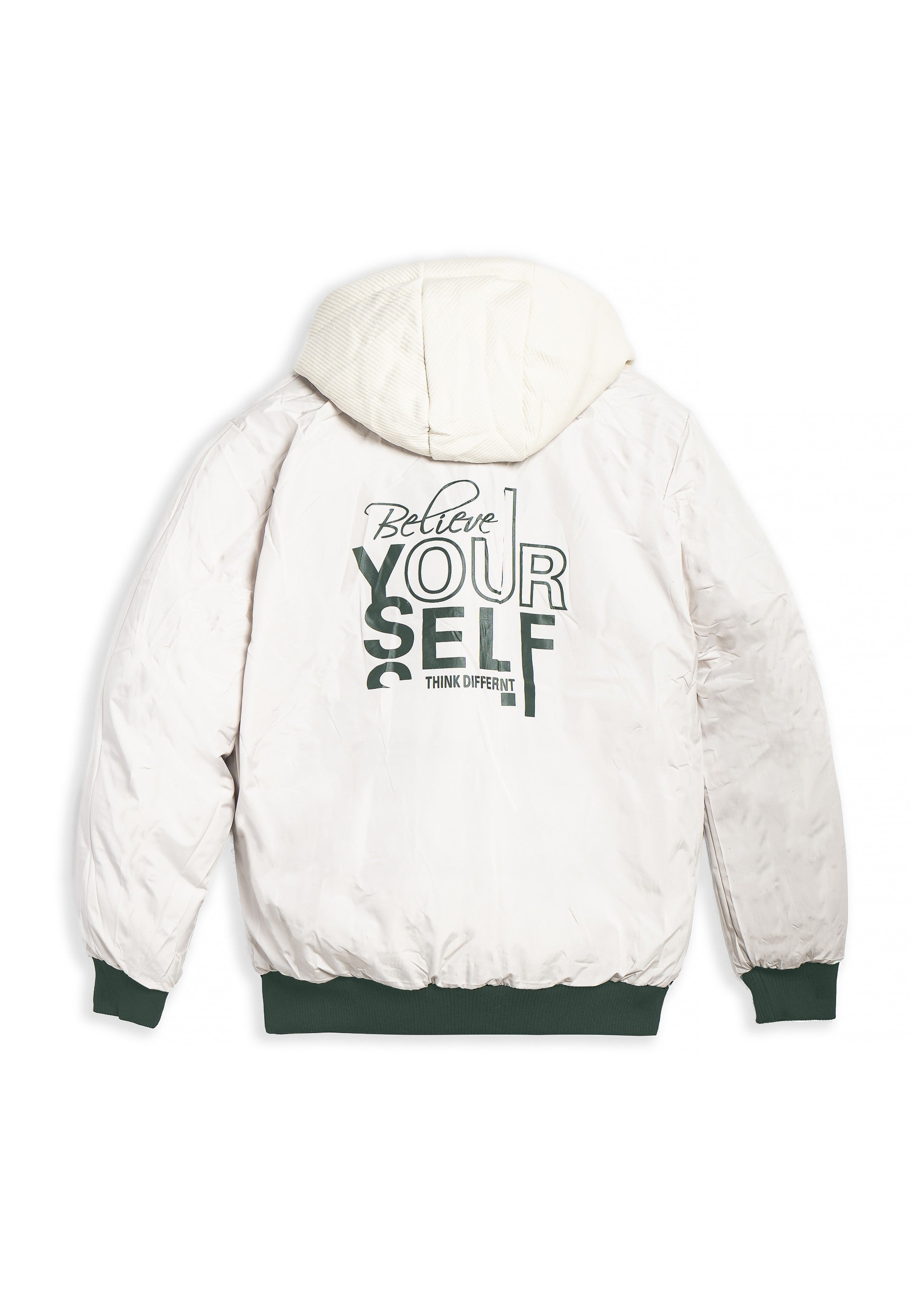 CAZADORA AREA ZERO VERDE NEW STYLE REVERSIBLE VARSITY JACKET