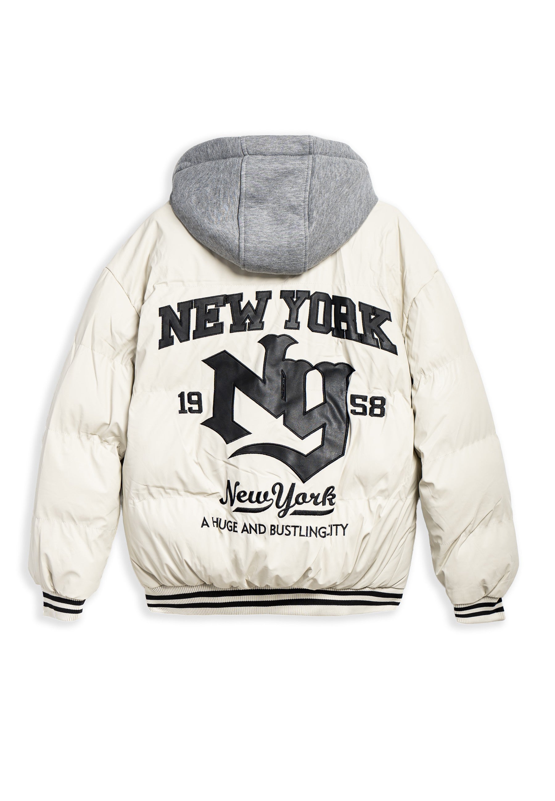 CAZADORA BEIGE NY COACH JACKET