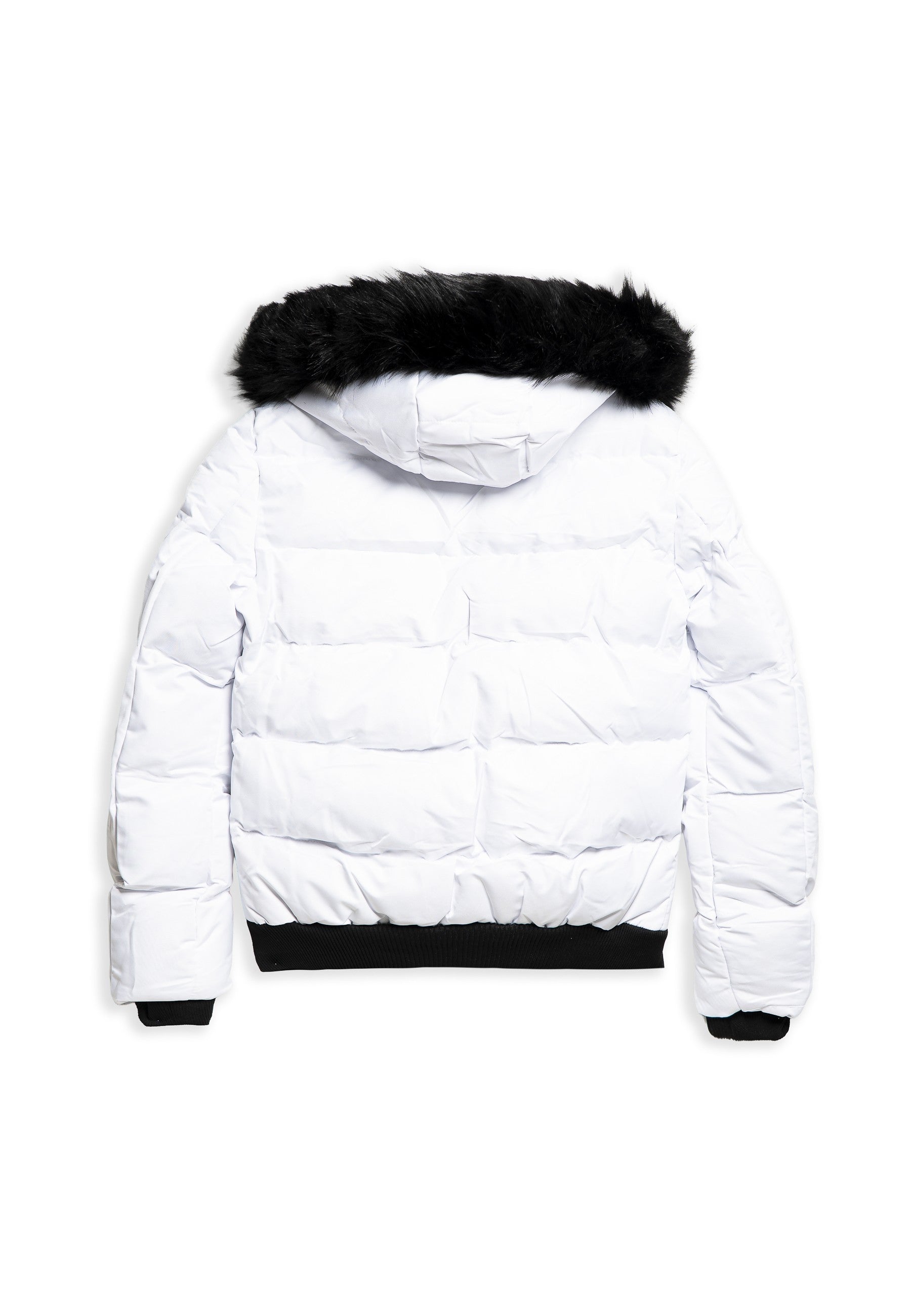 CAZADORA BLANCA HOODED PADDED JACKET