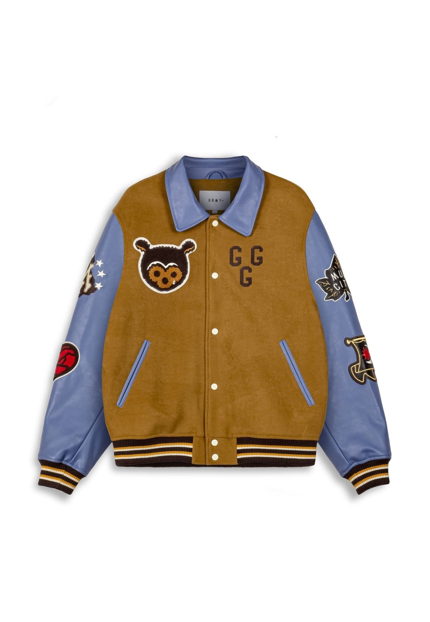 CAZADORA GRIMEY MARRON MUDS THE RESIDENCE BASEBALL - AREA ZERO