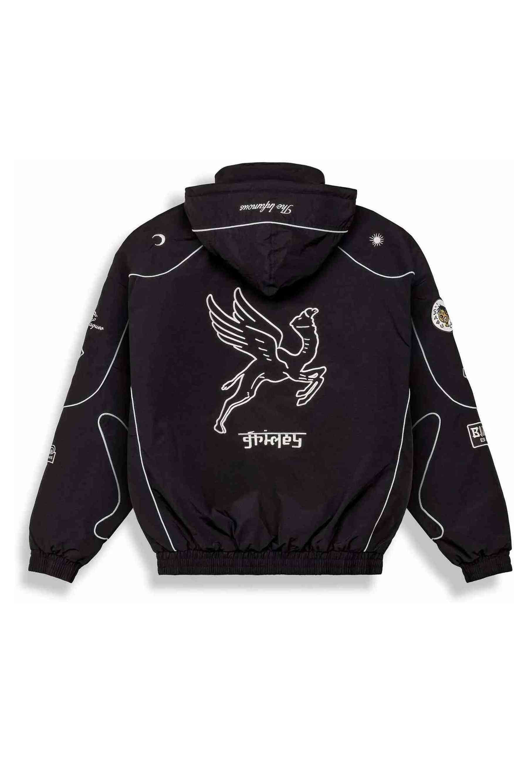 CAZADORA GRIMEY NEGRA RACE WAR PULL OVER JACKET