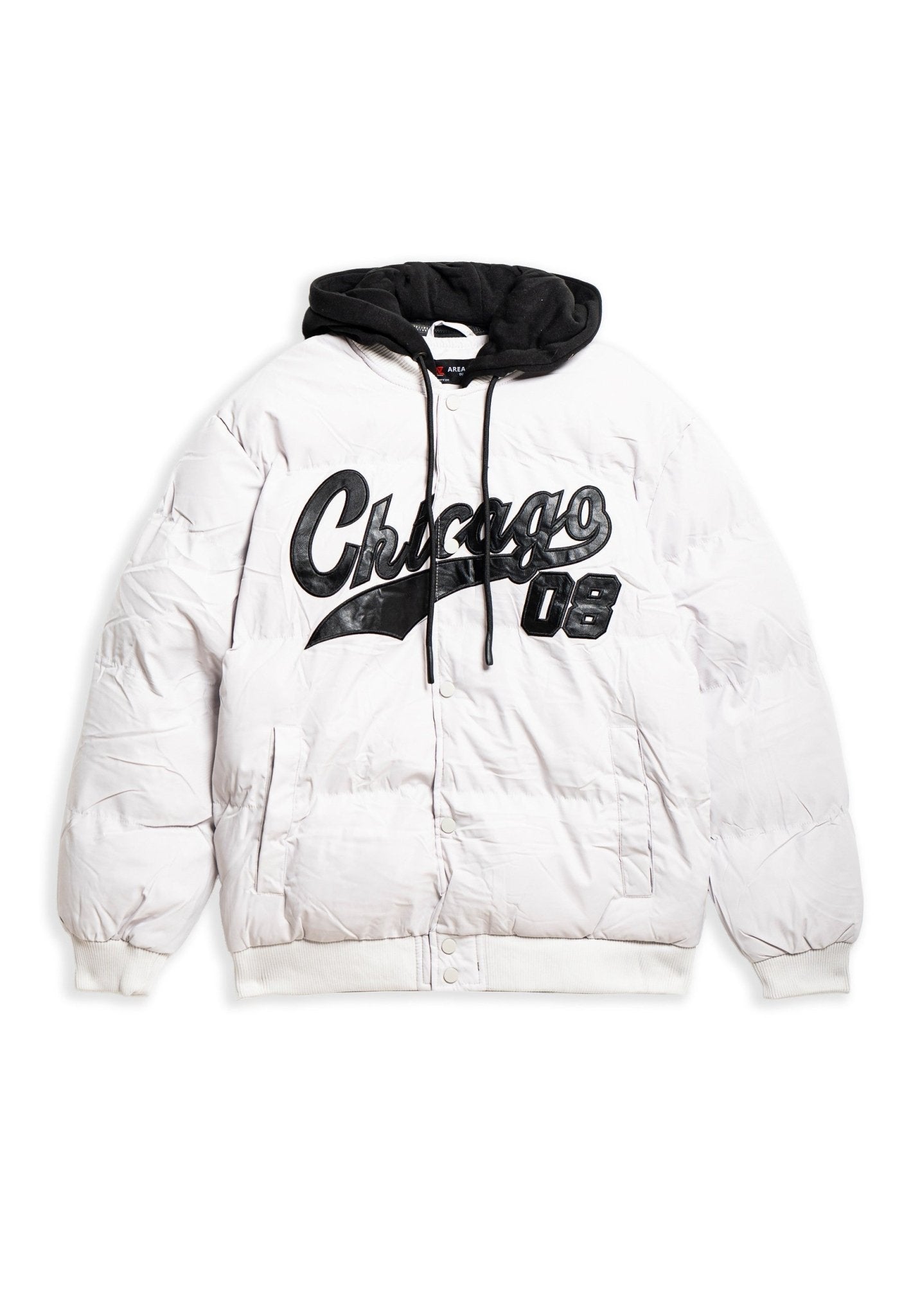 CAZADORA GRIS PIEDRA CHICAGO PADDED JACKET - AREA ZERO