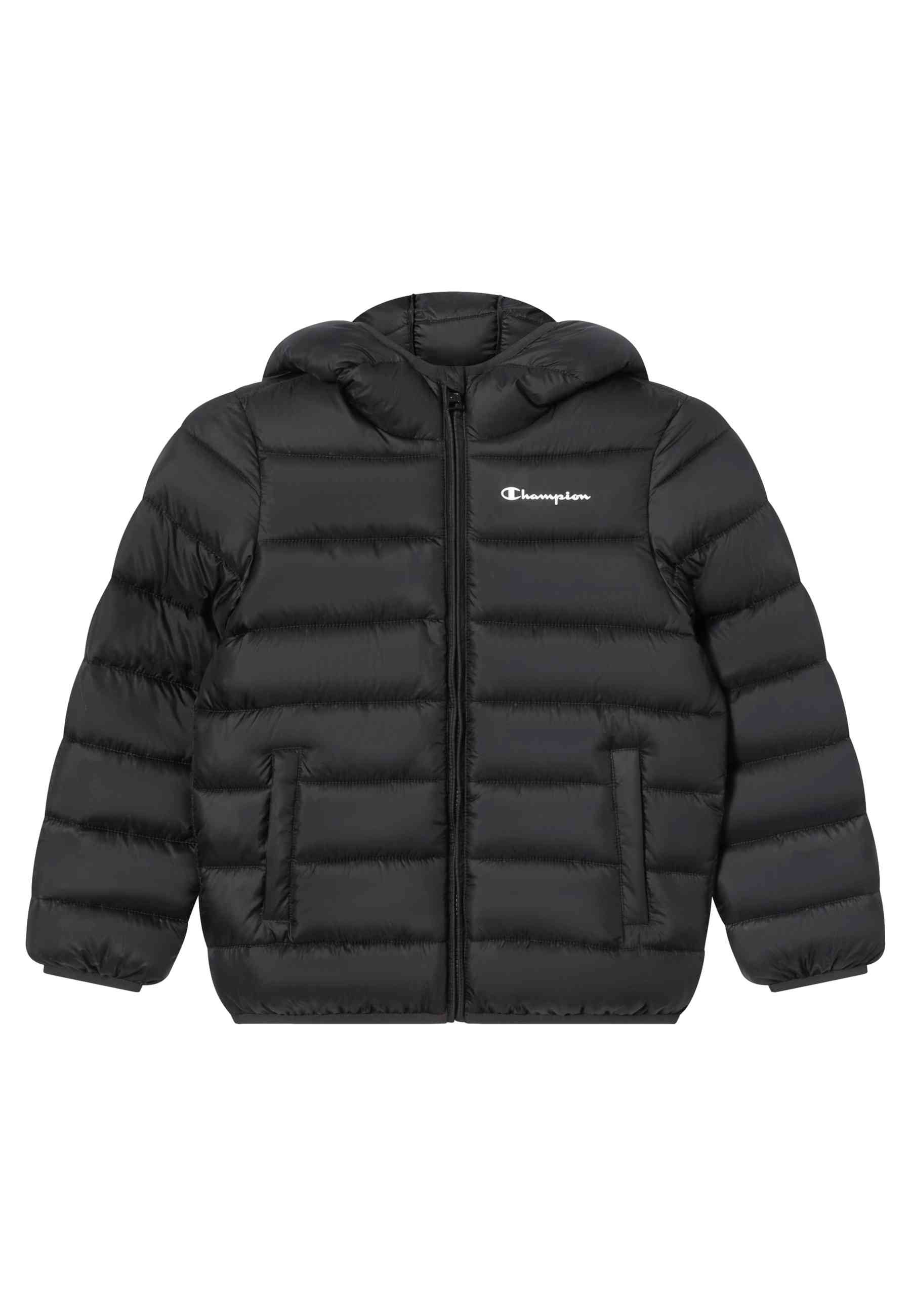 CAZADORA JUNIOR CHAMPION NEGRA SMALL LOGO PADDED JACKET