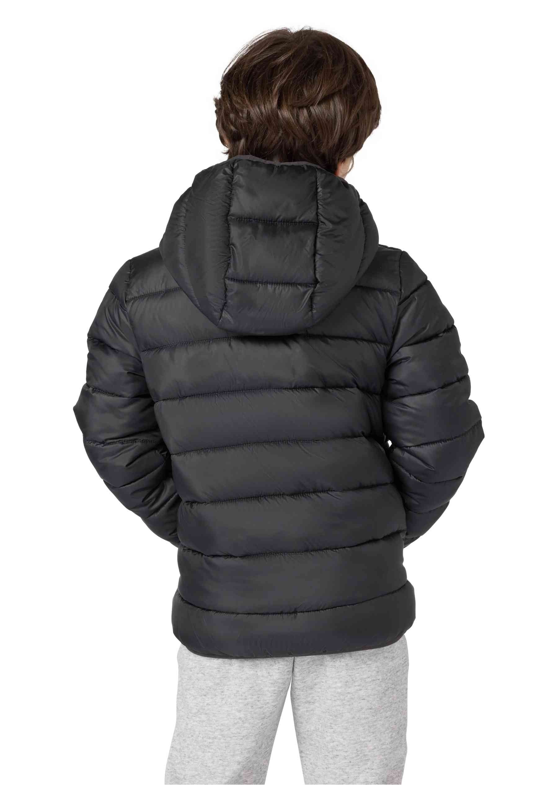 CAZADORA JUNIOR CHAMPION NEGRA SMALL LOGO PADDED JACKET