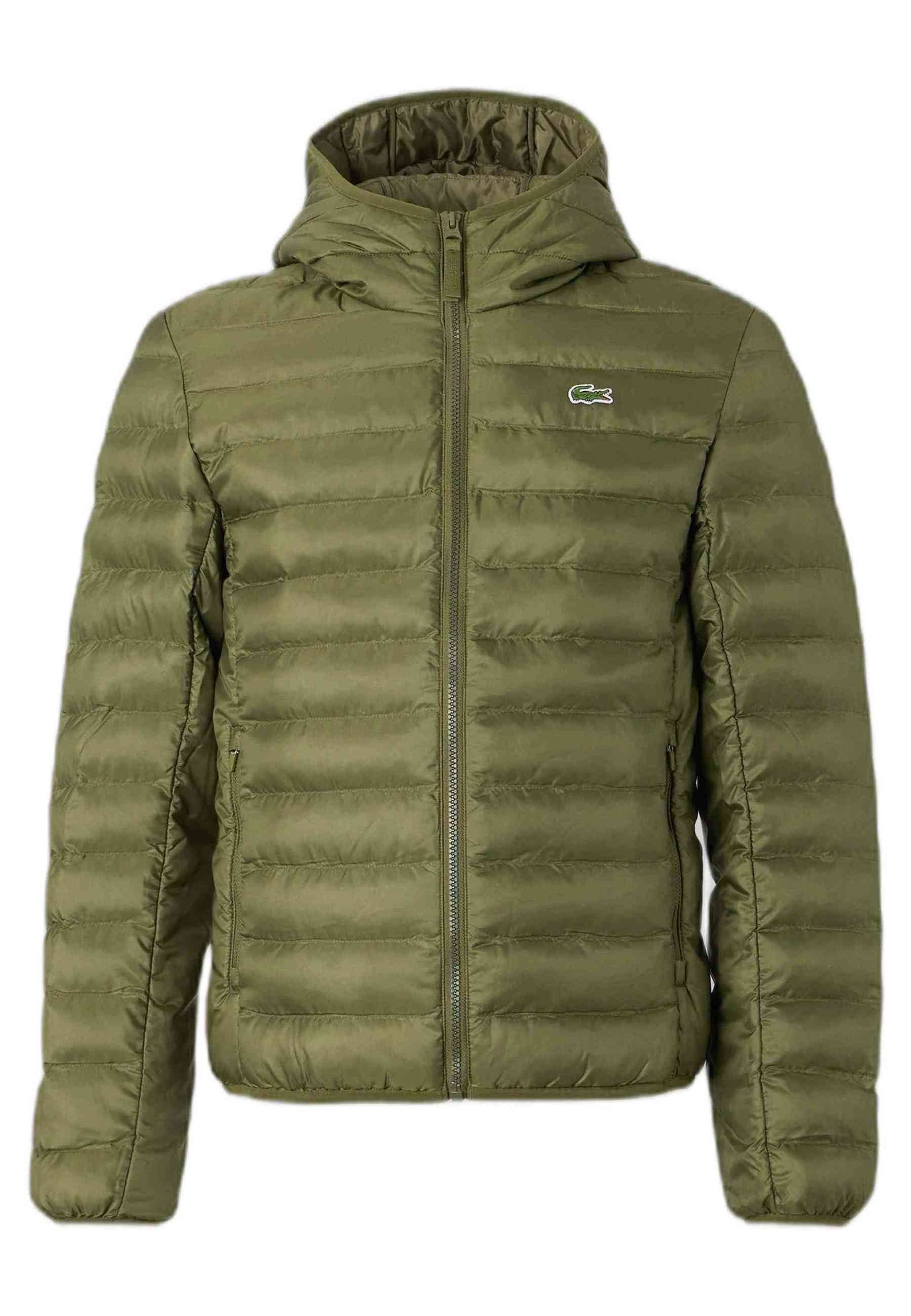 CAZADORA LACOSTE VERDE ESSENTIAL PADDED JACKET