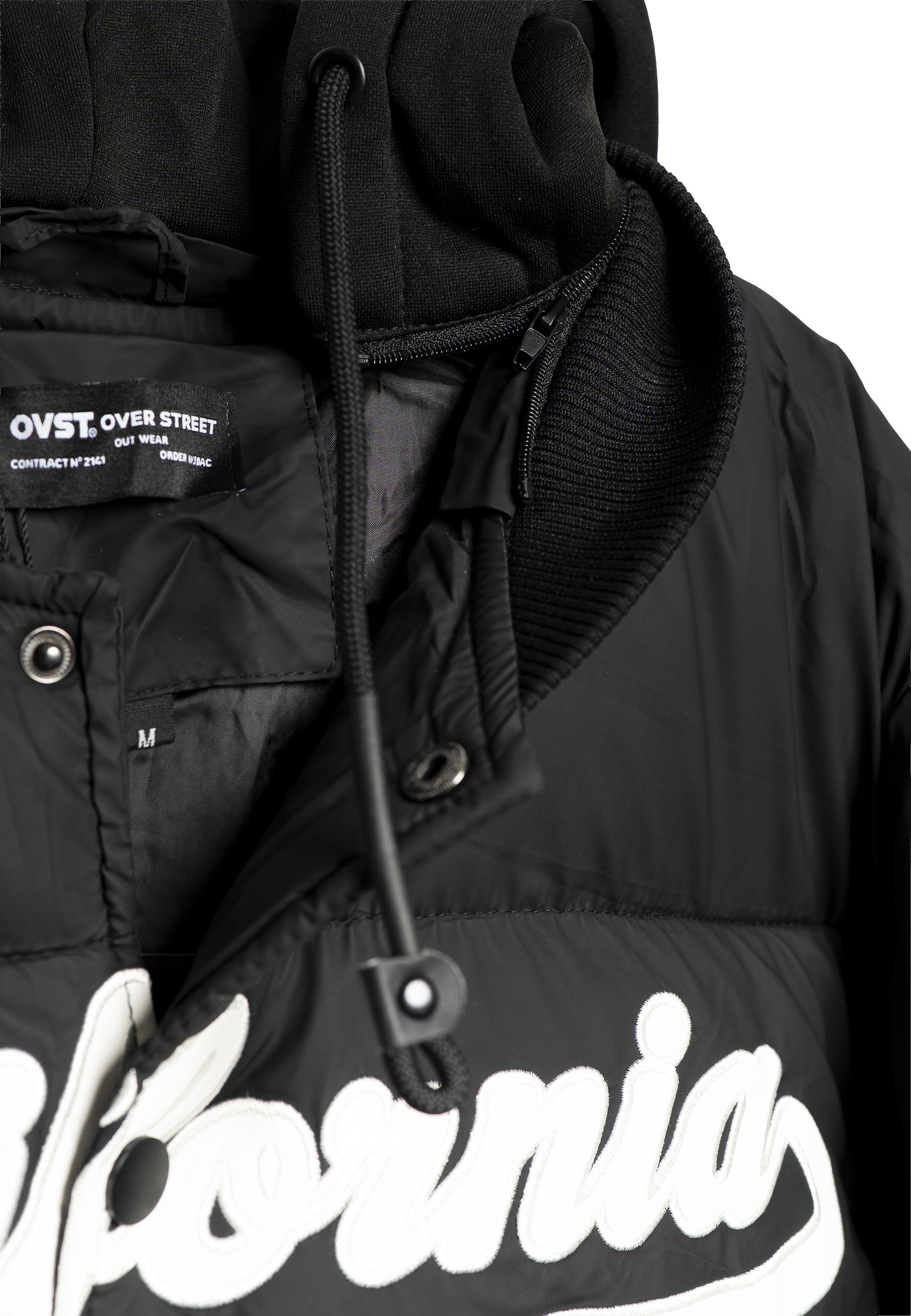 CAZADORA NEGRA CALIFORNIA 07 PADDED JACKET