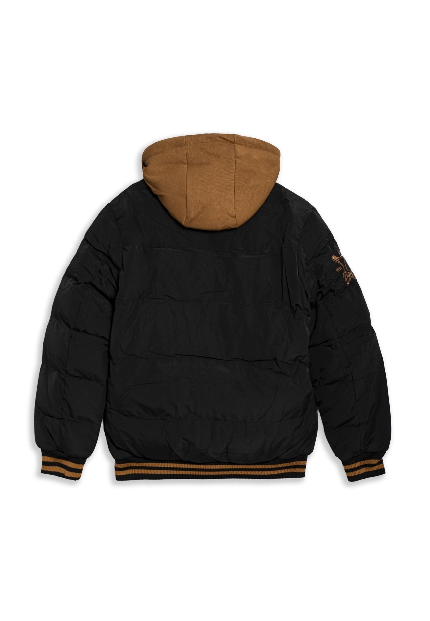 CAZADORA NEGRA REVERSIBLE UNIVERSITY HOODED JACKET - AREA ZERO