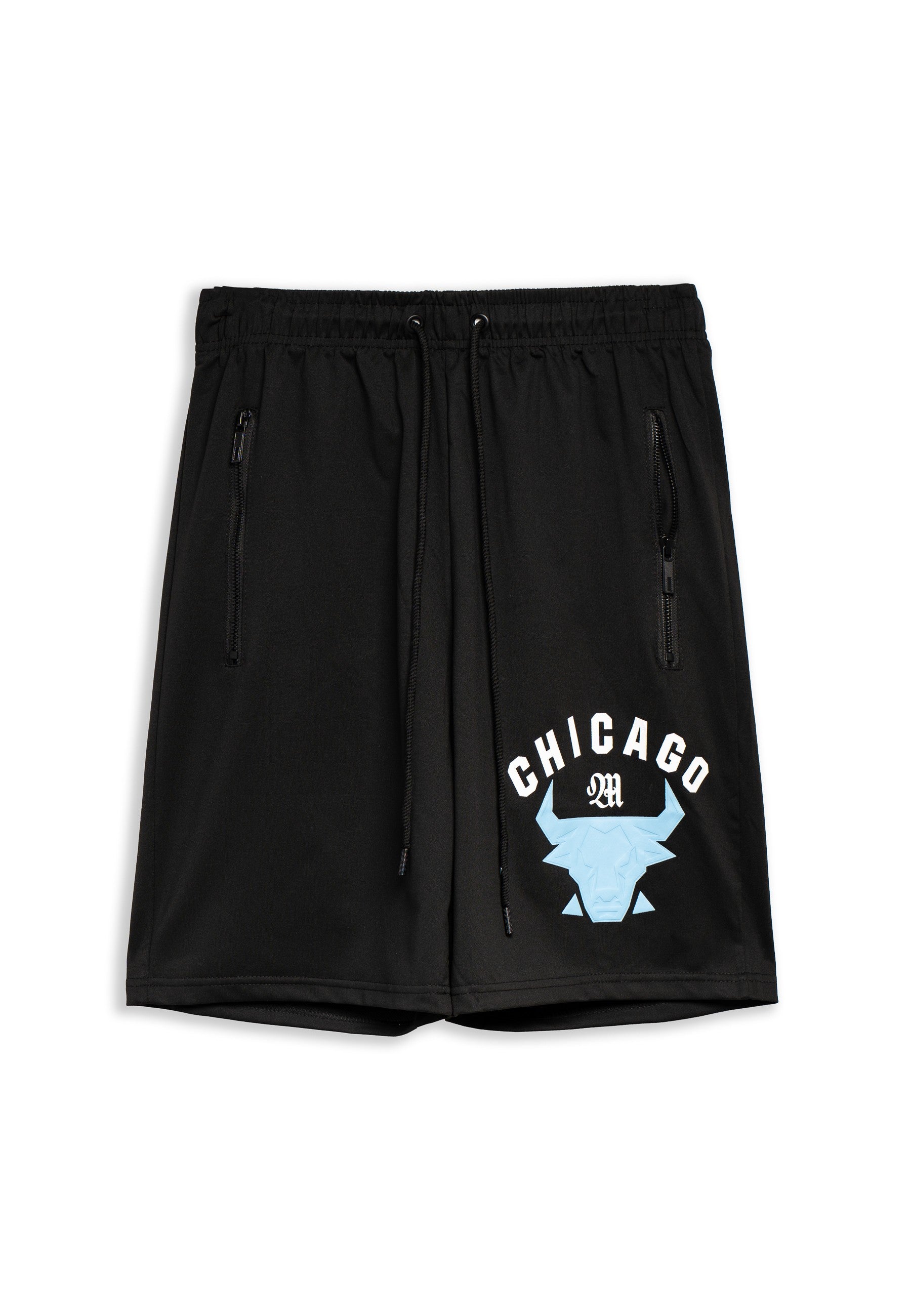 BERMUDA AREA ZERO NEGRA/CELESTE CHICAGO WORLD STAR SHORT