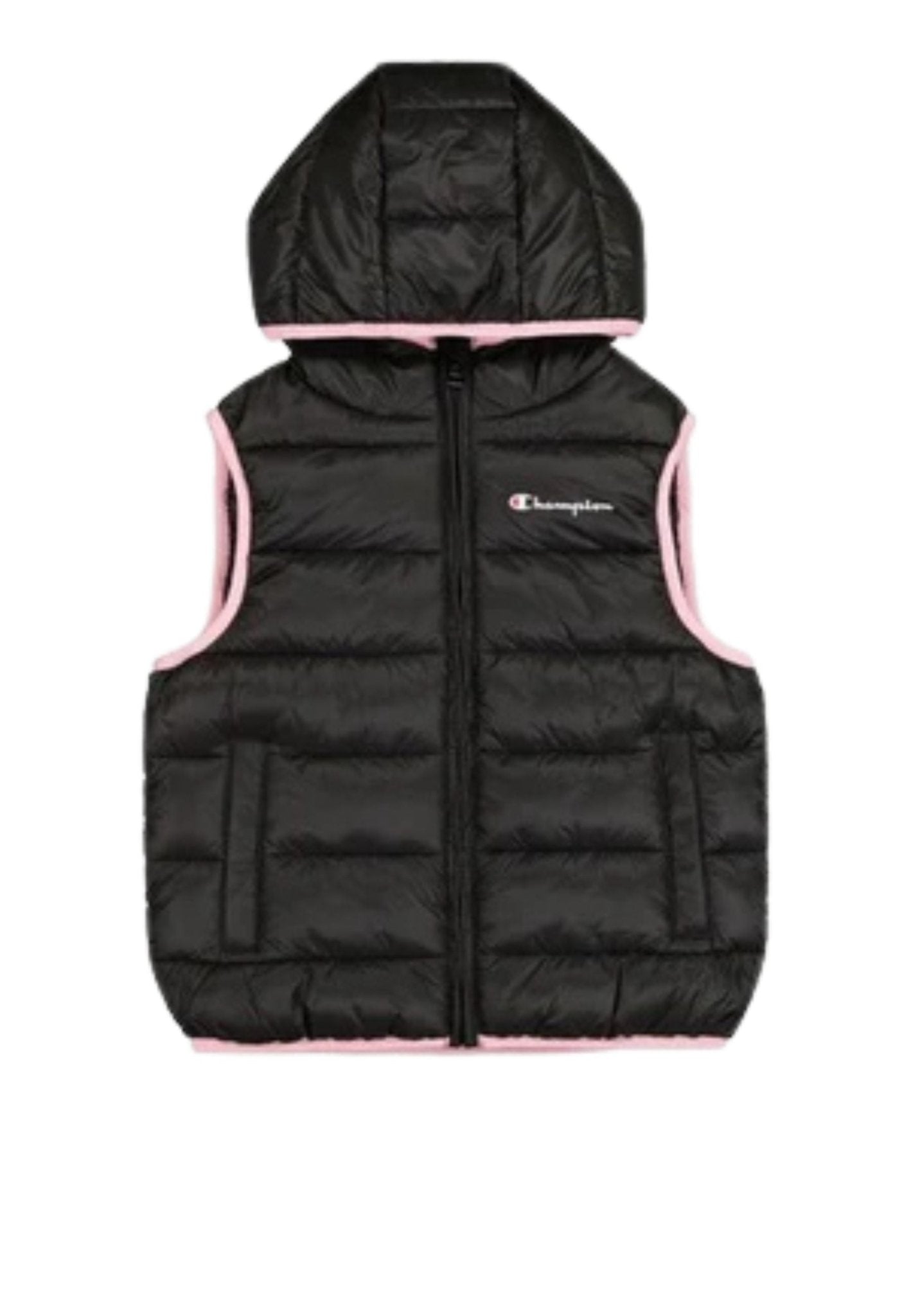 CHALECO CHAMPION JUNIOR NEGRO LEGACY LOGO PADDED VEST - AREA ZERO