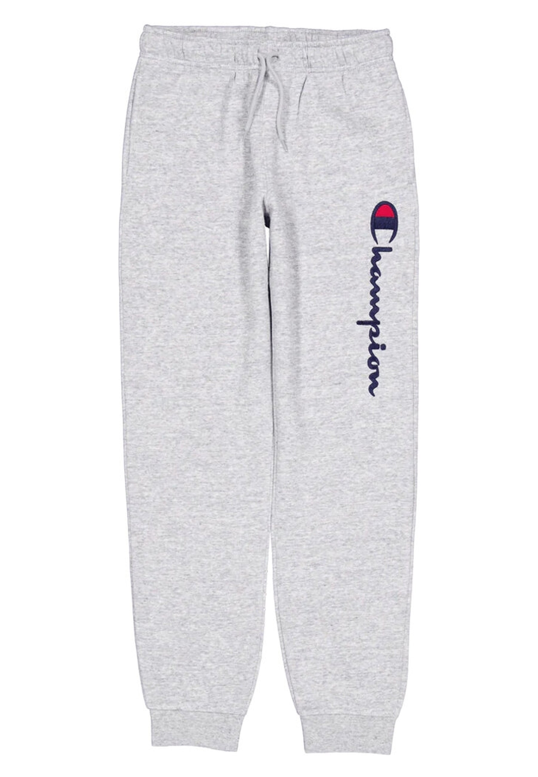 PANTALON CHAMPION GRIS BIG EMBROIDERED LOGO PANT