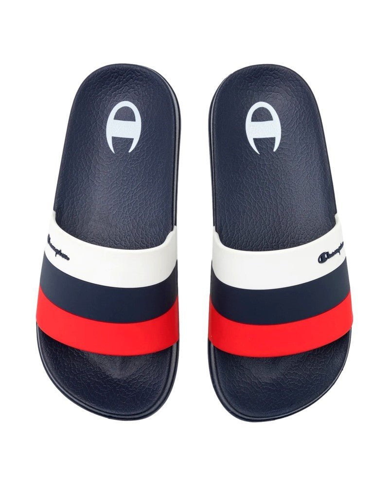 CHANCLAS CHAMPION MARINOS TRICOLOR ALL AMERICAN SLIDE - AREA ZERO