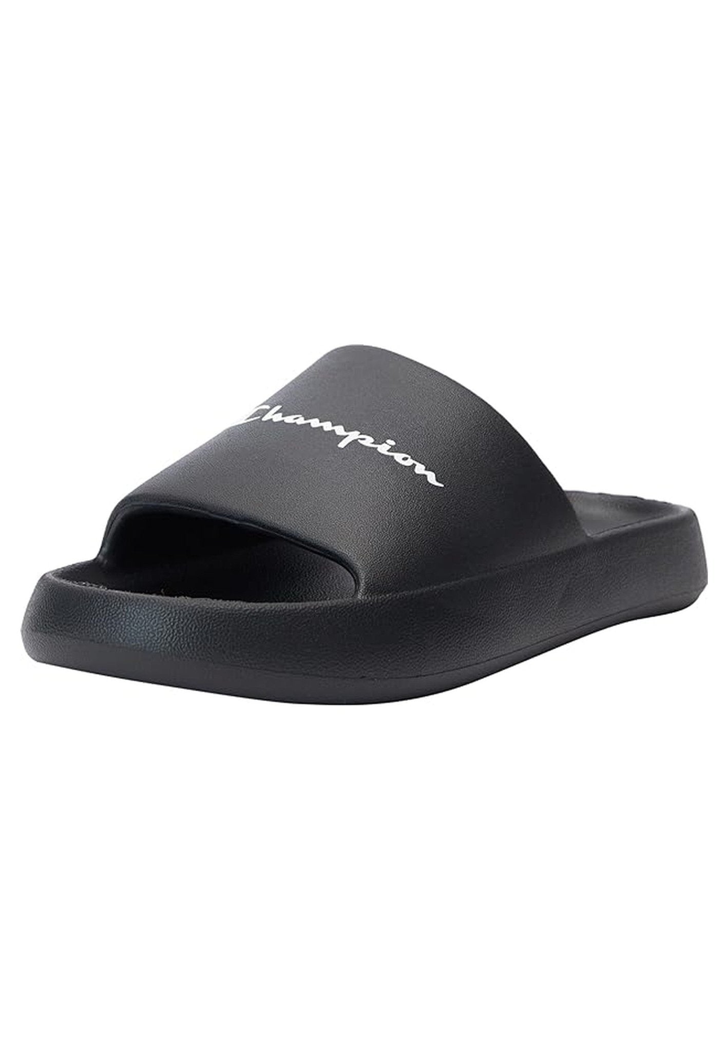 CHANCLAS CHAMPION NEGRA SOFT SLIPPER SLIDES - AREA ZERO