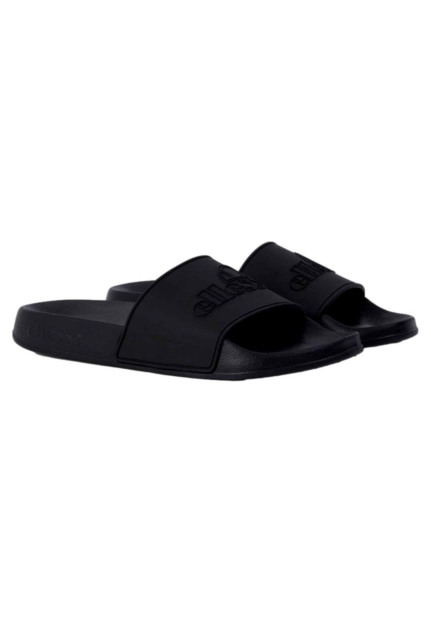CHANCLAS ELLESSE NEGRAS LS65 BLACK MONO SLIDES - AREA ZERO