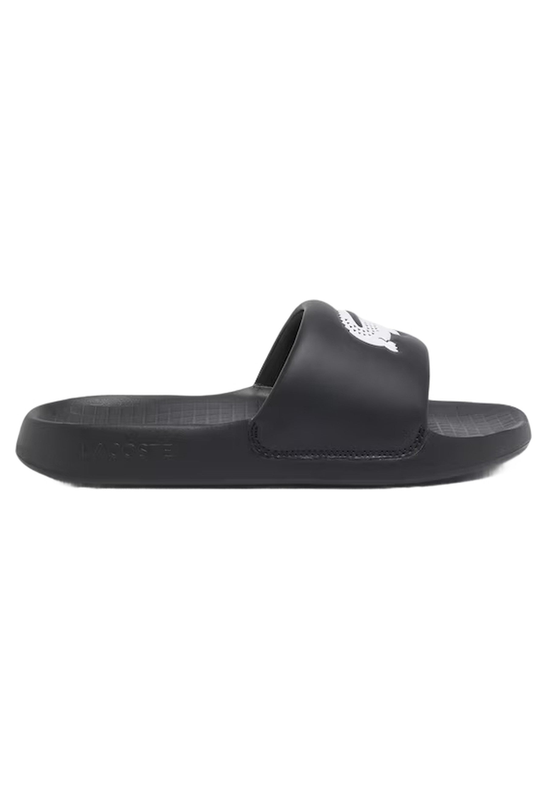 CHANCLAS LACOSTE NEGRAS SERVE SLIDE 1.0