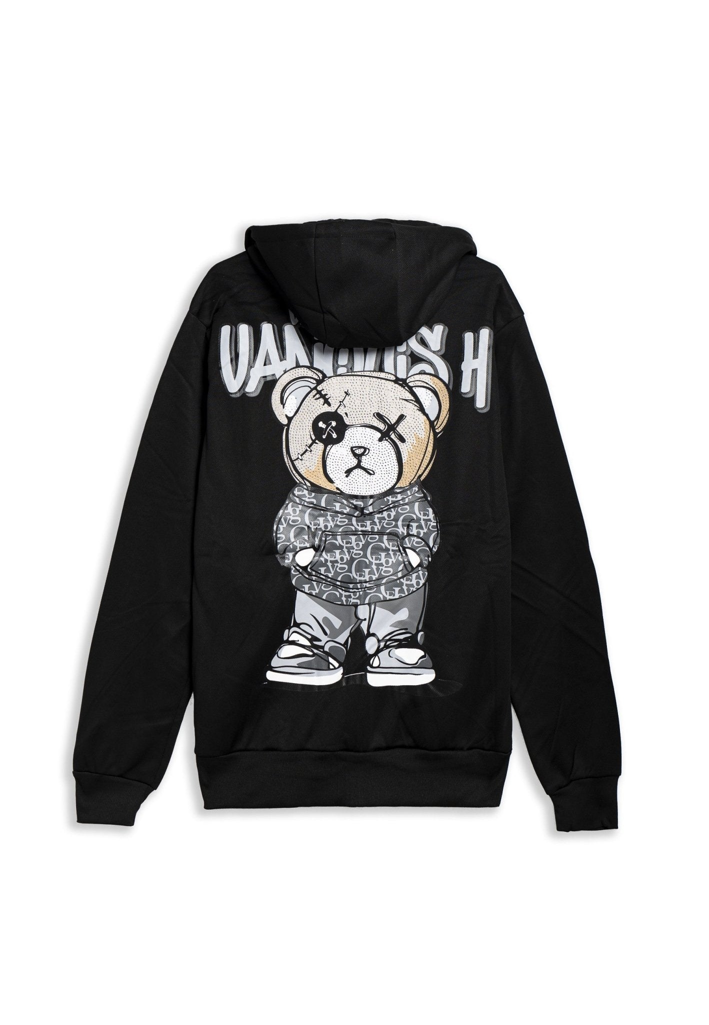 CHÁNDAL CHAQUETA NEGRO/GRIS VANQUISH ANGRY BEAR - AREA ZERO