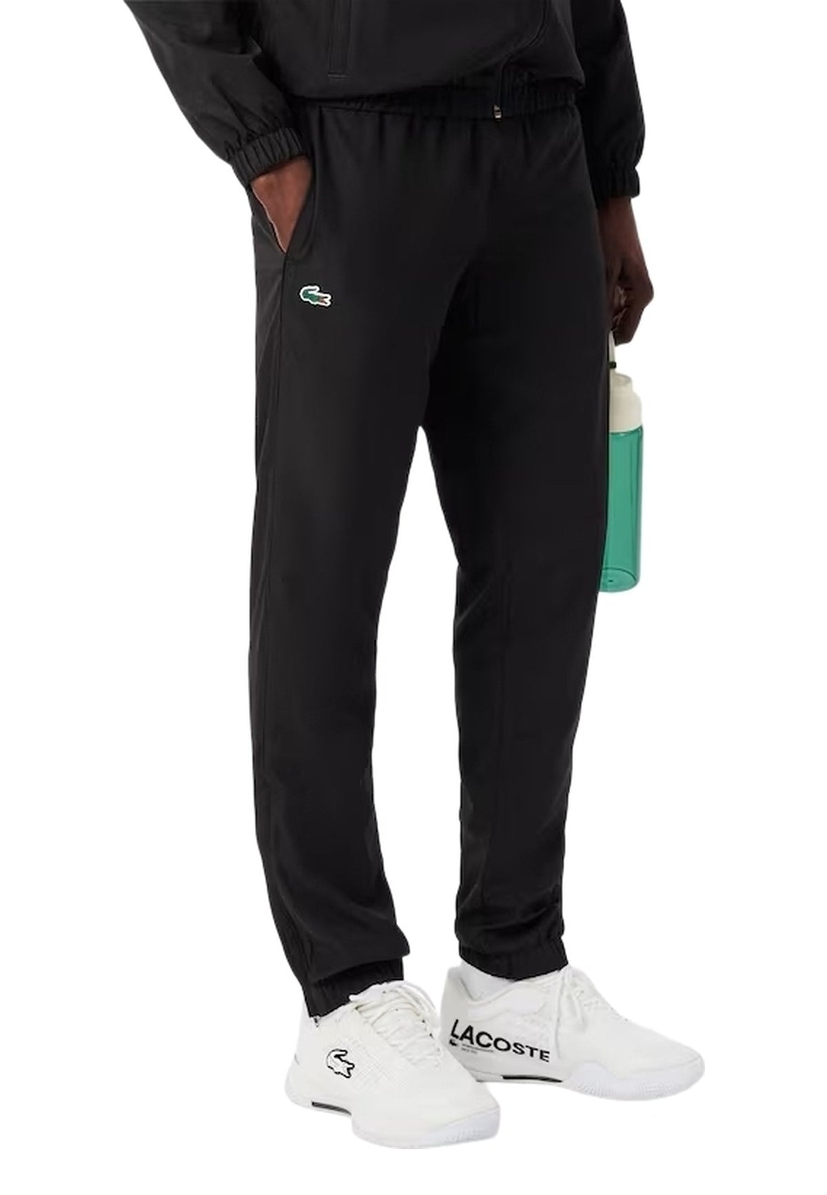 CHANDAL LACOSTE NEGRO DIAMOND TAFFETA SPORTS TRACKSUIT